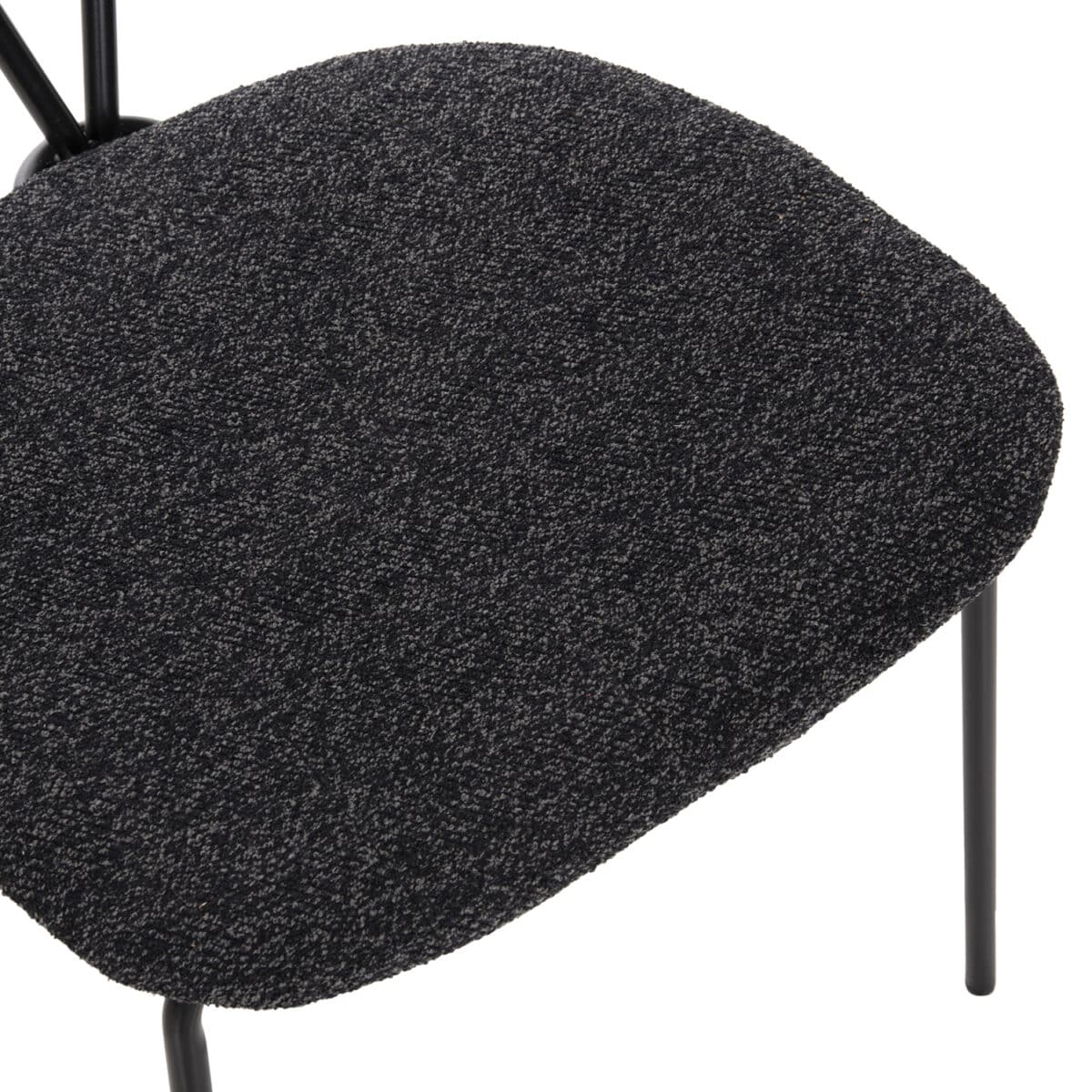 ΚΑΡΕΚΛΑ DORY HM9855.04 ΜΕΤΑΛΛΙΚΟΣ ΣΚΕΛΕΤΟΣ ΜΑΥΡΟΣ-ΣΚΟΥΡΟ ΓΚΡΙ ΥΦΑΣΜΑ 48,5x61x76Υεκ. - Image 8