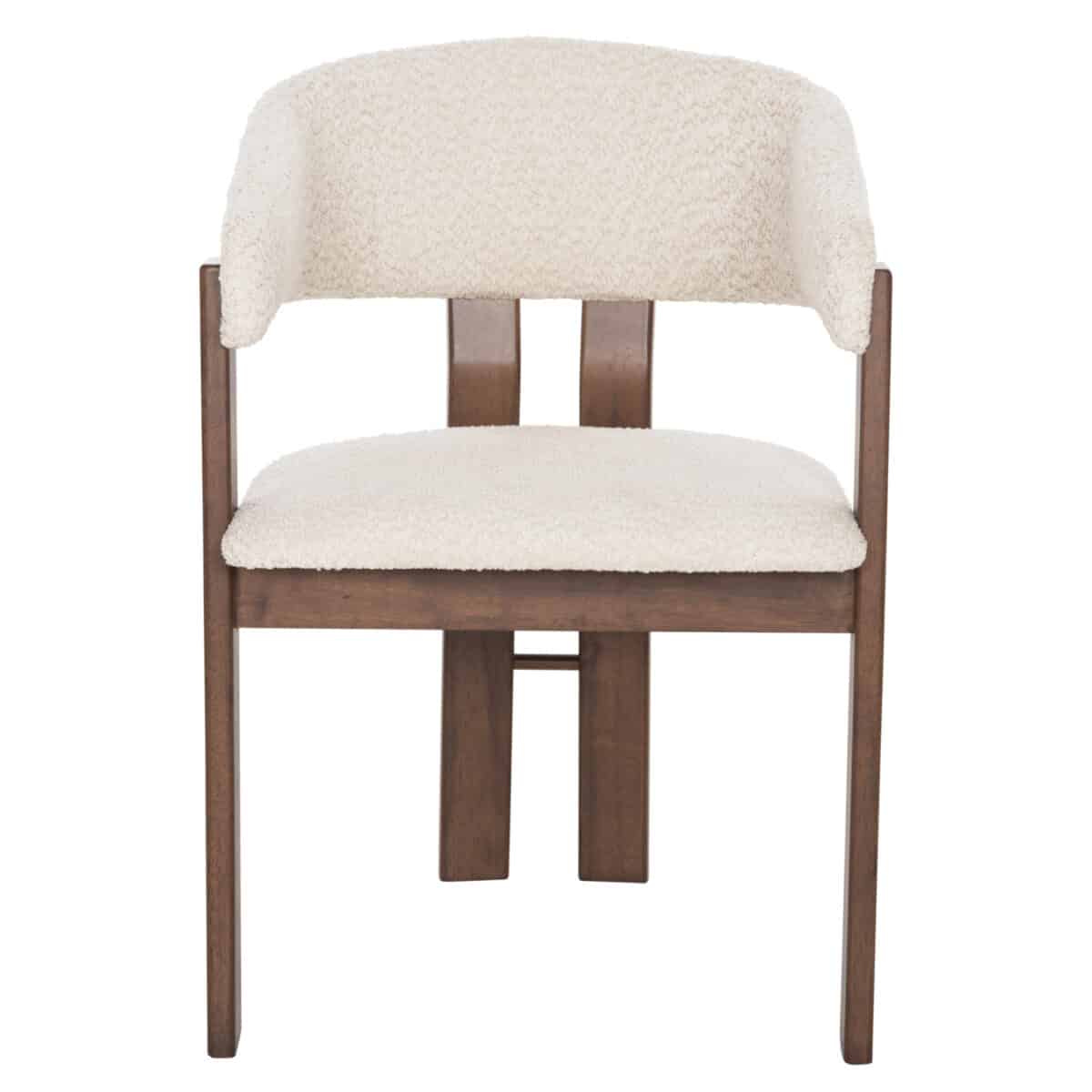 karekla-fb9997003-rubberwood-se-karydi-e-2 ΚΑΡΕΚΛΑ ZARRA HM9970.03 RUBBERWOOD ΣΕ ΚΑΡΥΔΙ-ΕΚΡΟΥ ΜΠΟΥΚΛΕ ΥΦΑΣΜΑ 55,5x59x81,5Υεκ - Image 3