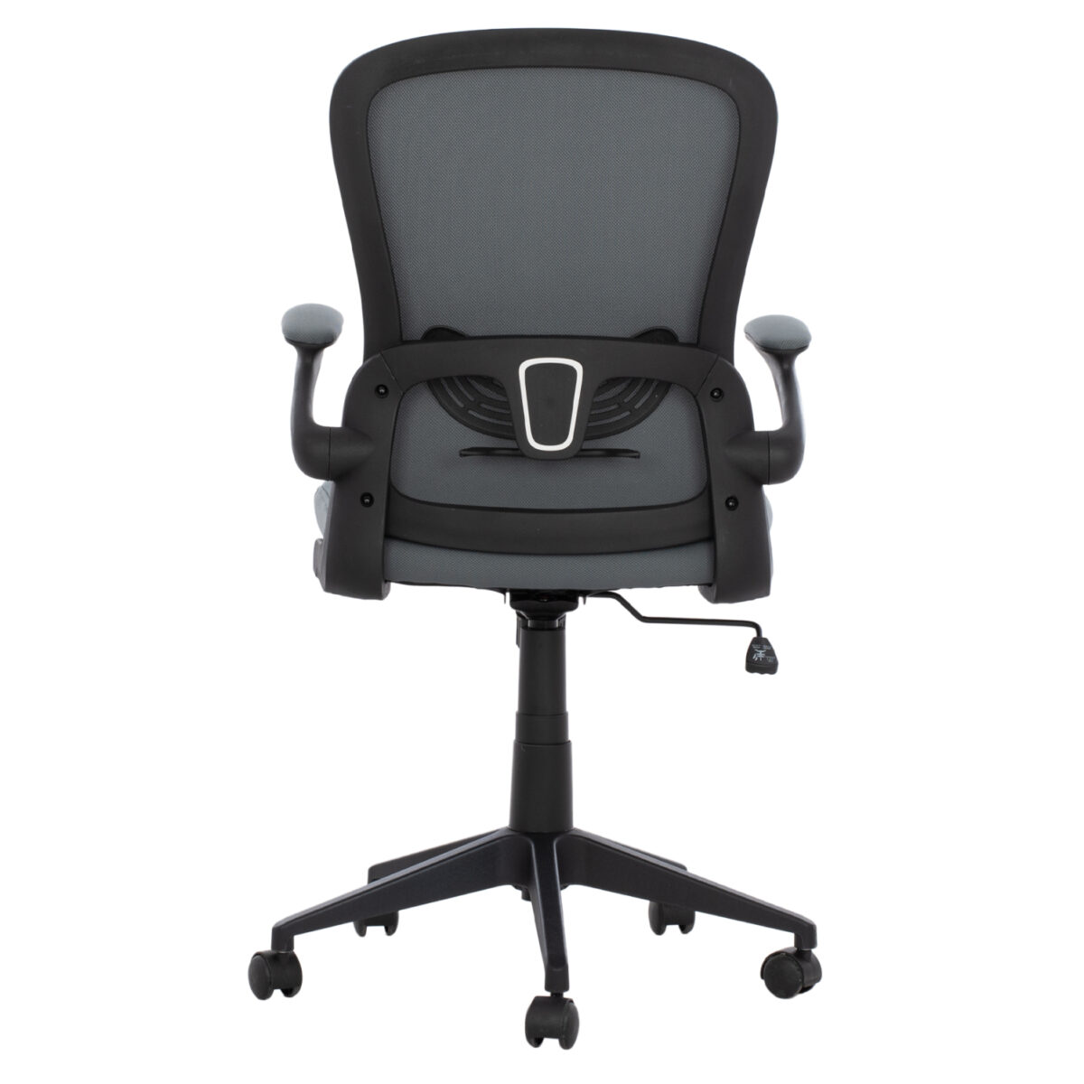 ΚΑΡΕΚΛΑ ΓΡΑΦΕΙΟΥ ELSIR HM1178.10 ΜΑΥΡΟΣ ΣΚΕΛΕΤΟΣ ΓΚΡΙ MESH 60x56x105 εκ. - Image 7