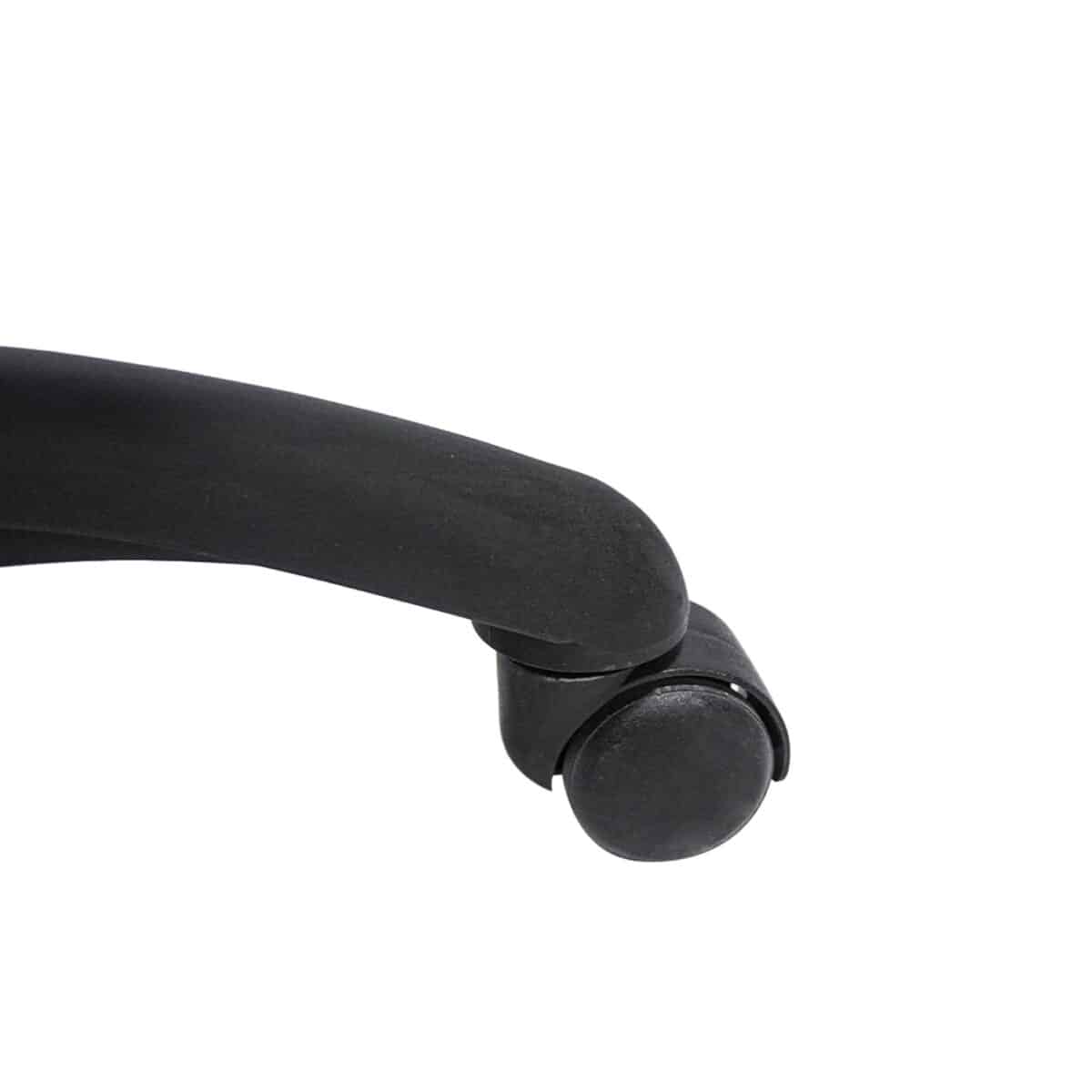 ΚΑΡΕΚΛΑ ΓΡΑΦΕΙΟΥ PORTIMA HM1197.01 ΜΑΥΡΟ PVC-NYLON ΣΚΕΛΕΤΟΣ & ΒΑΣΗ 69x57x97Υεκ. - Image 8