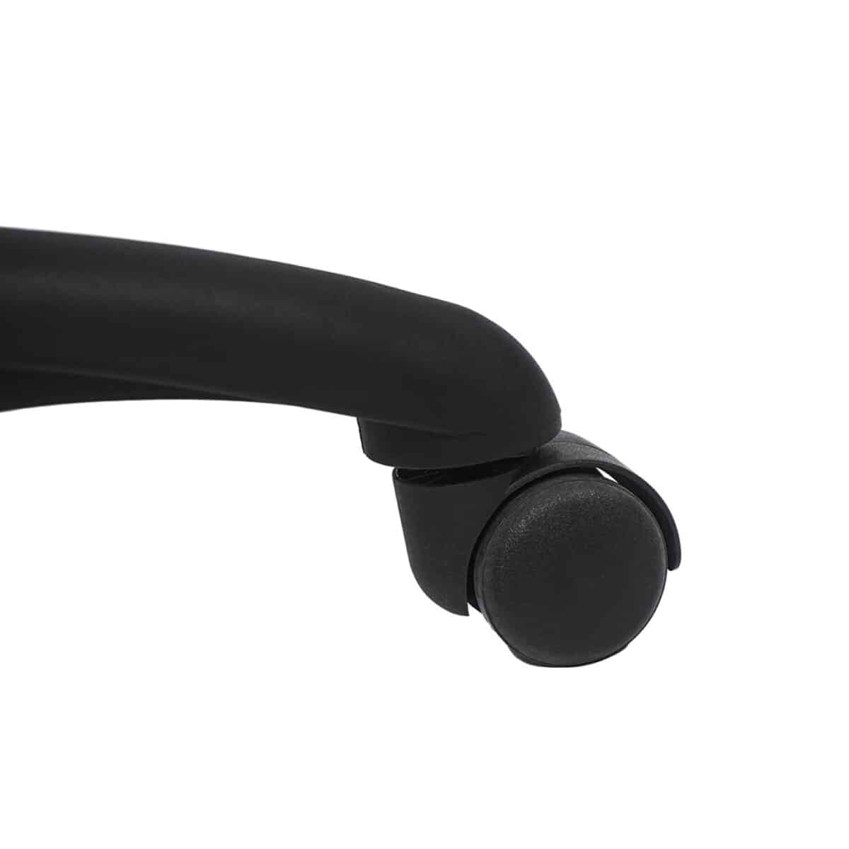 ΚΑΡΕΚΛΑ ΓΡΑΦΕΙΟΥ PORTIMA HM1197.03 ΓΚΡΙ PVC-ΜΑΥΡΟΣ NYLON ΣΚΕΛΕΤΟΣ & ΒΑΣΗ 66.5x60x97Υεκ - Image 8