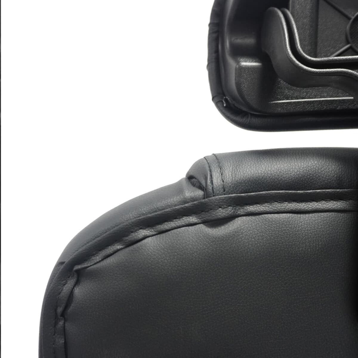 ΚΑΡΕΚΛΑ ΓΡΑΦΕΙΟΥ OCTAVIUS HM1202 ΜΑΥΡΟ PVC & NYLON-ΜΕΤΑΛ.ΧΡΩΜΙΟ ΒΑΣΗ 63x73x129Υεκ - Image 7