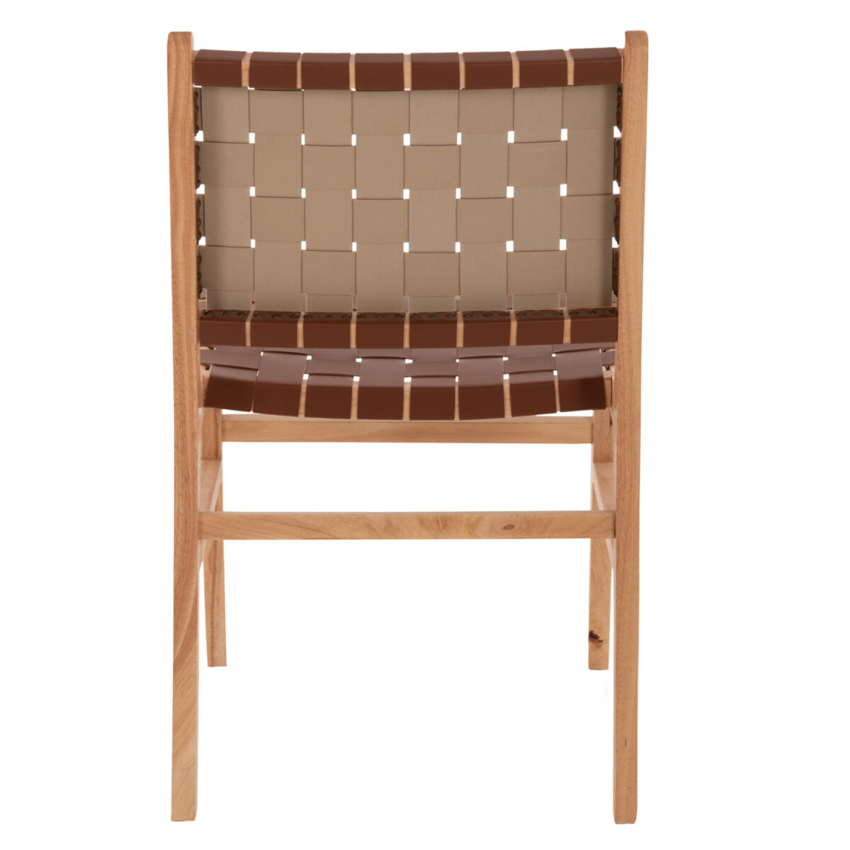 ΚΑΡΕΚΛΑ FELIPE ΤΟΟΝ ΞΥΛΟ ΜΕ PU ΚΑΦΕ 49x59x86Yεκ.HM9327.01 - Image 6