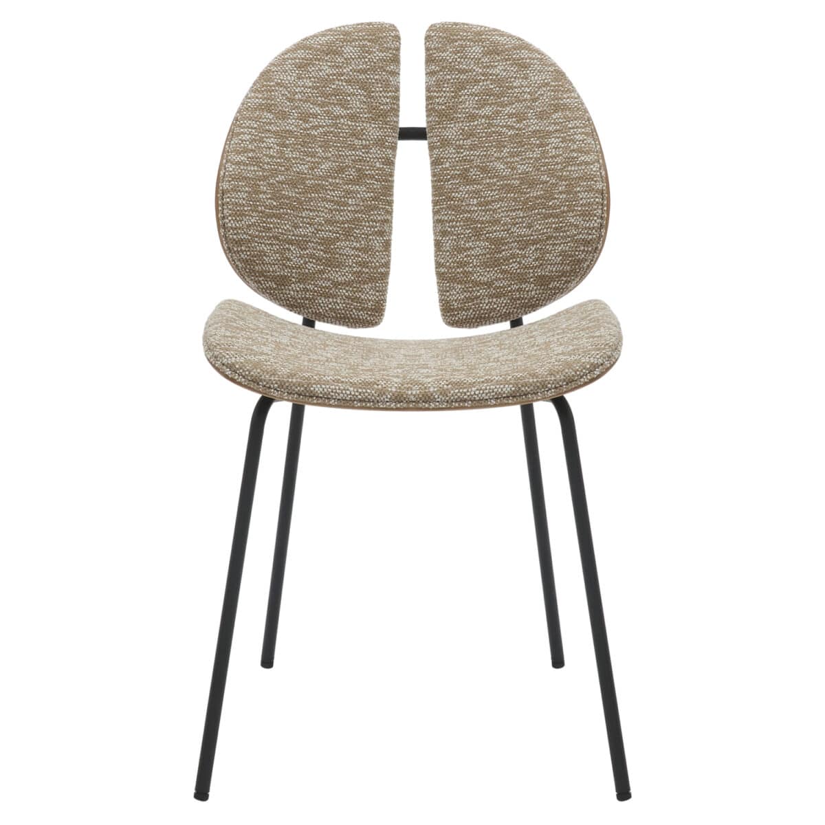 karekla-trapezarias-fb9998201-mayro-meta-2 ΚΑΡΕΚΛΑ ΤΡΑΠΕΖΑΡΙΑΣ LUNGS HM9982.01 ΜΑΥΡΟ ΜΕΤΑΛΛΟ-ΜΠΕΖ ΥΦΑΣΜΑ 49x53,5x80Υεκ. - Image 3