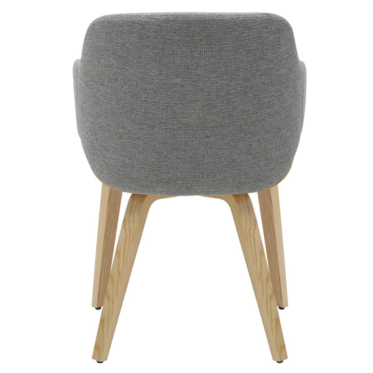 ΚΑΡΕΚΛΑ ΤΡΑΠΕΖΑΡΙΑΣ PRIETO HM9989.01 ΣΚΕΛΕΤΟΣ Κ.Π. ΟΑΚ-ΓΚΡΙ ΥΦΑΣΜΑ 54,5x44x89,5Υεκ. - Image 6