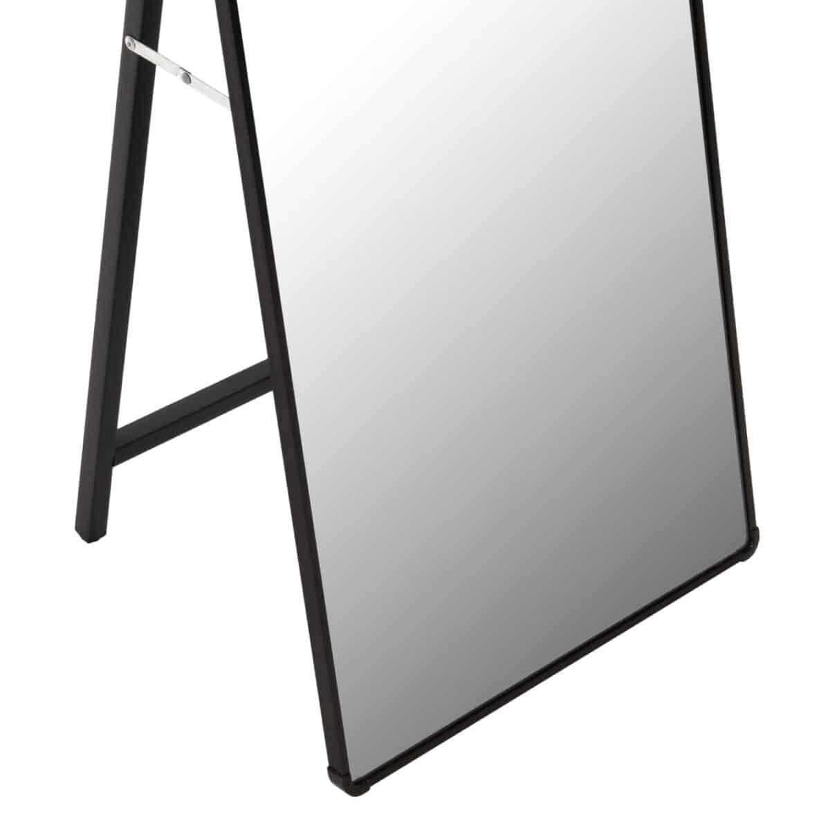 ΚΑΘΡΕΠΤΗΣ ΔΑΠΕΔΟΥ JOELY HM9578.01 ΣΚΕΛΕΤΟΣ ΑΛΟΥΜΙΝΙΟΥ ΣΕ ΜΑΥΡΟ ΧΡΩΜΑ 40x31x160Υεκ. - Image 6