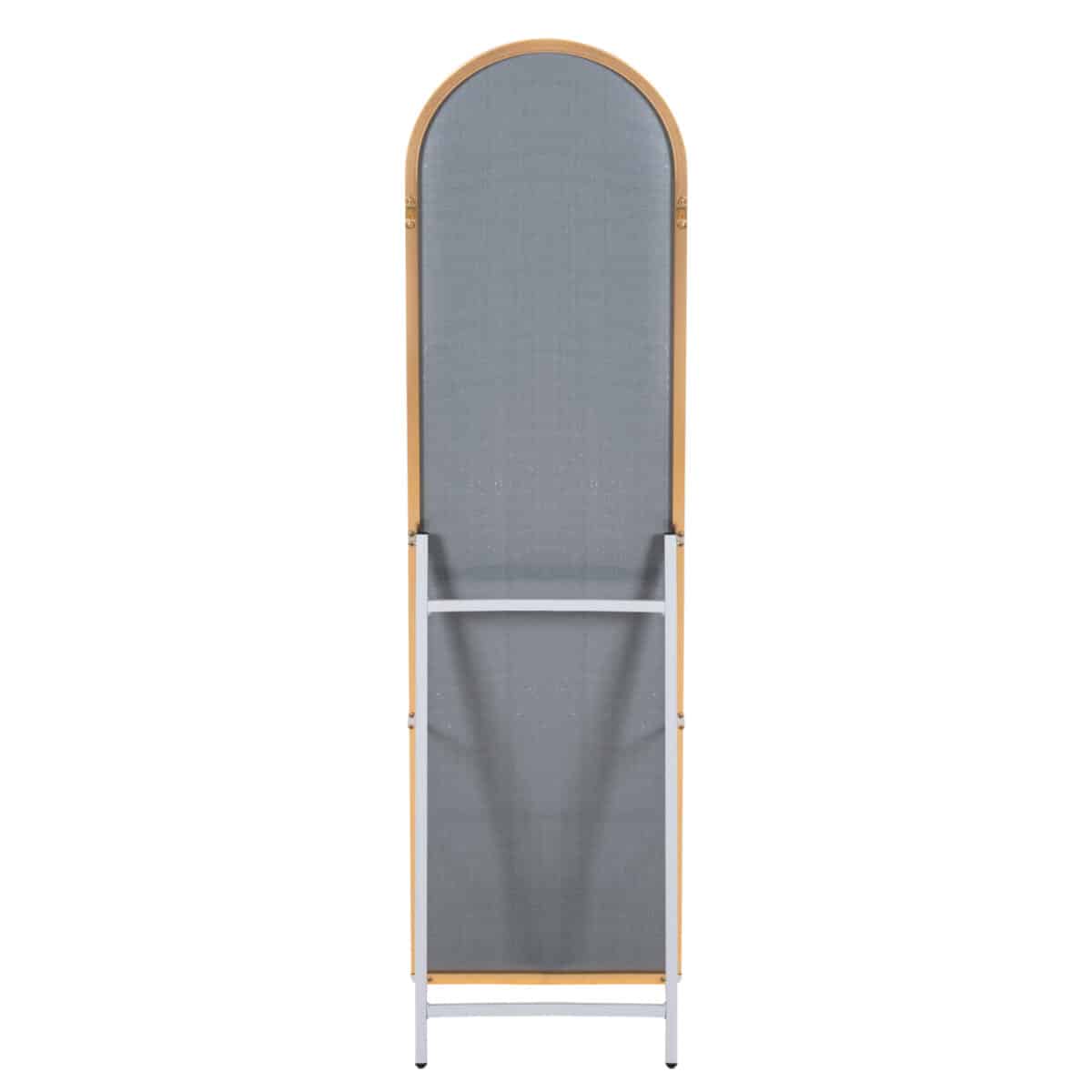 ΚΑΘΡΕΠΤΗΣ ΔΑΠΕΔΟΥ JOELY HM9578.30 ΣΚΕΛΕΤΟΣ ΑΛΟΥΜΙΝΙΟΥ ΣΕ ΧΡΥΣΟ ΧΡΩΜΑ 40x31x160Υεκ. - Image 4