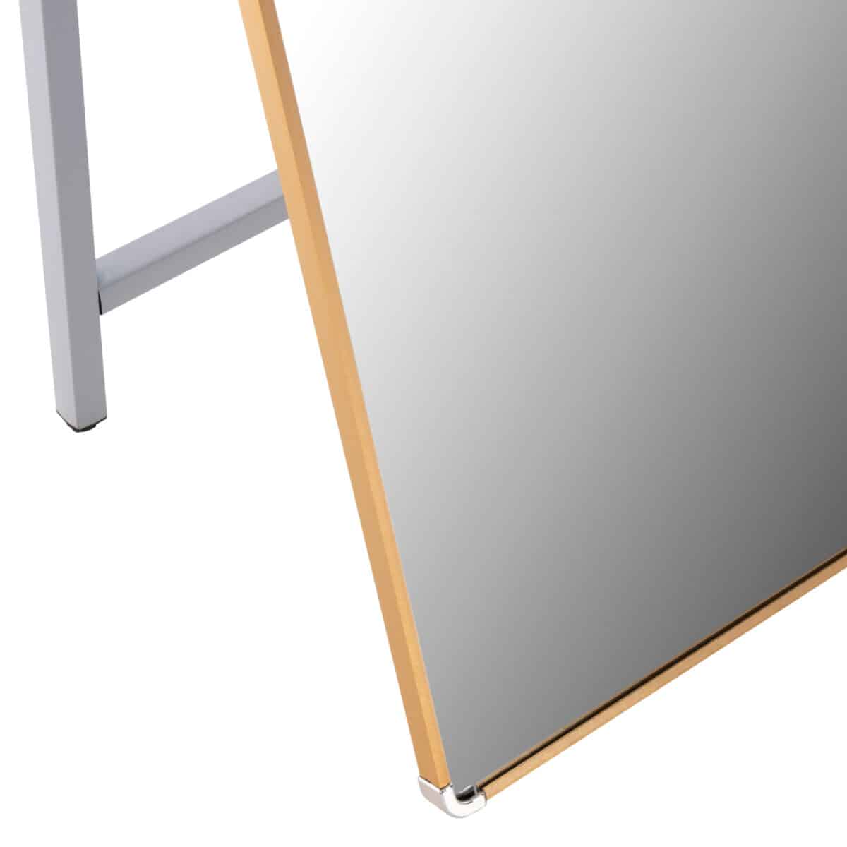 ΚΑΘΡΕΠΤΗΣ ΔΑΠΕΔΟΥ JOELY HM9578.30 ΣΚΕΛΕΤΟΣ ΑΛΟΥΜΙΝΙΟΥ ΣΕ ΧΡΥΣΟ ΧΡΩΜΑ 40x31x160Υεκ. - Image 6