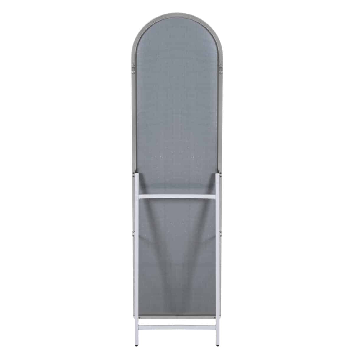 kathreptis-dapedoy-fb9957840-skeletos-al-3 ΚΑΘΡΕΠΤΗΣ ΔΑΠΕΔΟΥ JOELY HM9578.40 ΣΚΕΛΕΤΟΣ ΑΛΟΥΜΙΝΙΟΥ ΣΕ ΑΣΗΜΙ ΧΡΩΜΑ 40x31x160Υεκ. - Image 4