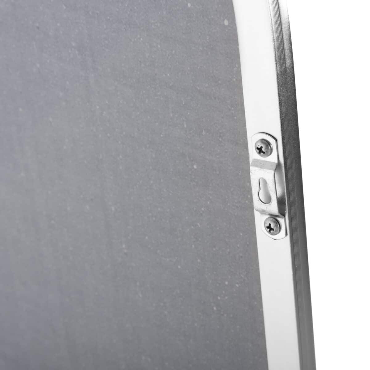 kathreptis-dapedoy-fb9957840-skeletos-al-8 ΚΑΘΡΕΠΤΗΣ ΔΑΠΕΔΟΥ JOELY HM9578.40 ΣΚΕΛΕΤΟΣ ΑΛΟΥΜΙΝΙΟΥ ΣΕ ΑΣΗΜΙ ΧΡΩΜΑ 40x31x160Υεκ. - Image 9