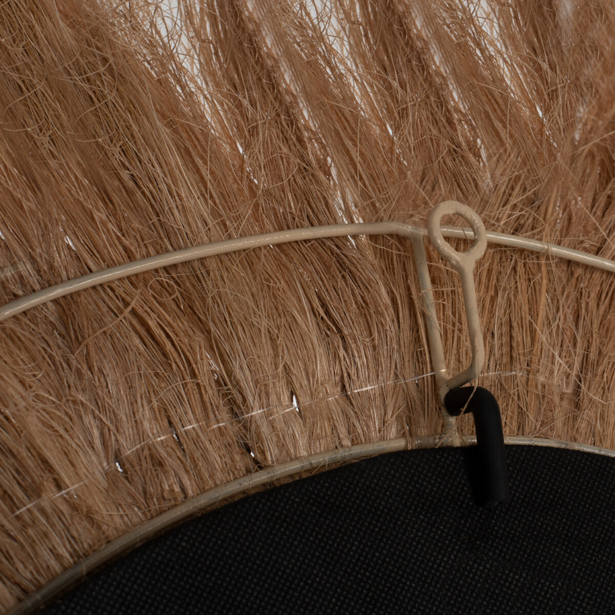 ΚΑΘΡΕΠΤΗΣ ΣΤΡΟΓΓΥΛΟΣ ΜΕ ΠΛΑΙΣΙΟ ΑΠΟ ΑΜΠΑΚΑ ΣΕ ΧΡΩΜΑ ΦΥΣΙΚΟ Φ90x4,5x90Yεκ. HM7730 - Image 6