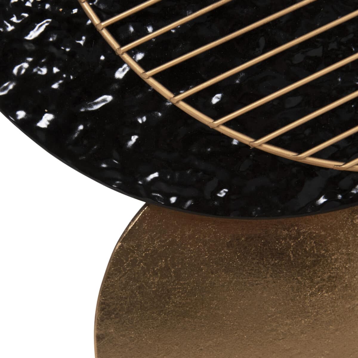 ΚΑΘΡΕΠΤΗΣ ΤΟΙΧΟΥ HM4211 ΜΕΤΑΛΛΟ ΣΕ ΜΑΥΡΟ-ΧΡΥΣΟ 82x8x52Υ εκ. - Image 5