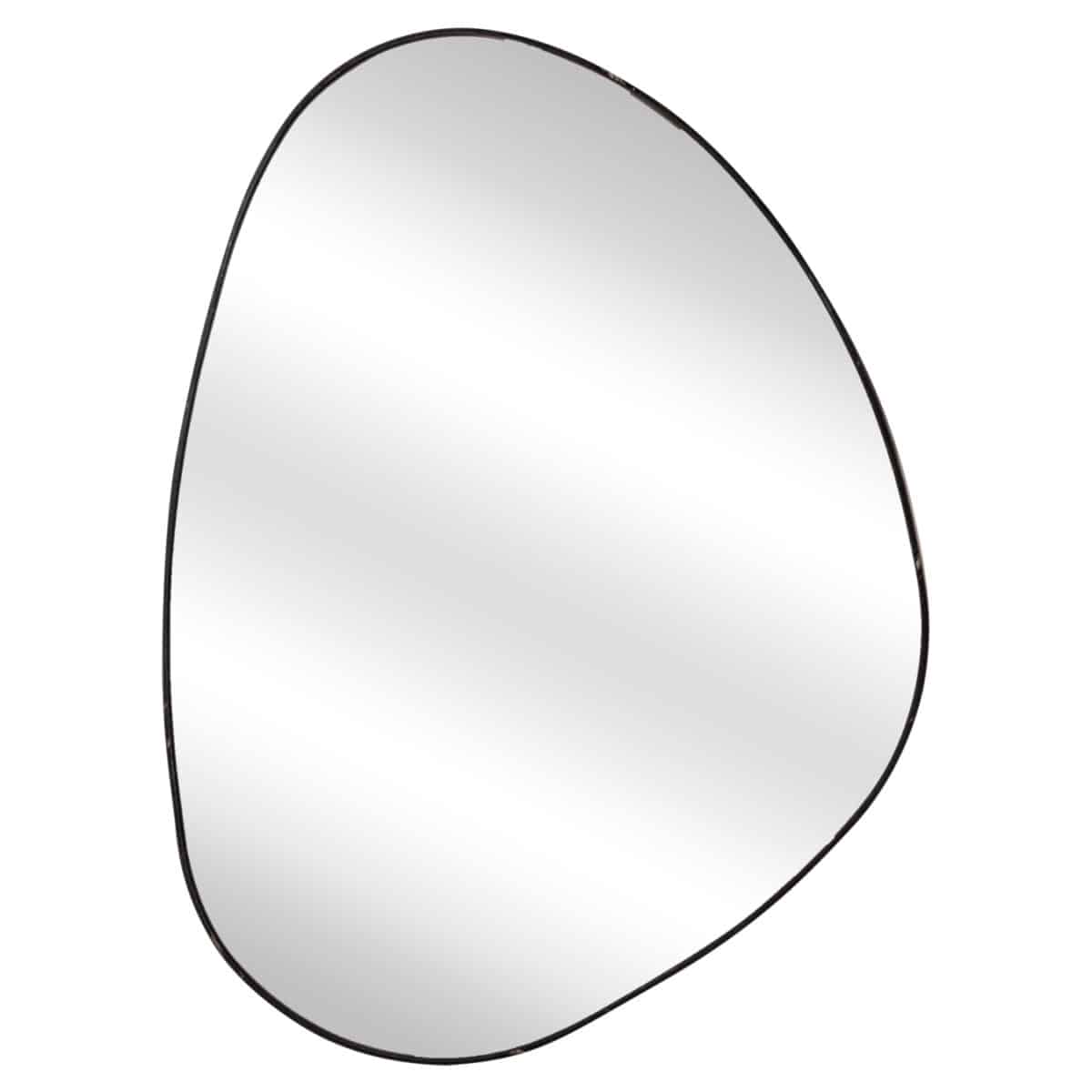 ΚΑΘΡΕΠΤΗΣ ΤΟΙΧΟΥ IRREGU HM4487.01 ΜΕ ΠΛΑΙΣΙΟ MDF ΣΕ BLACK MARBLE ΧΡΩΜΑ 60x80Υεκ. - Image 3