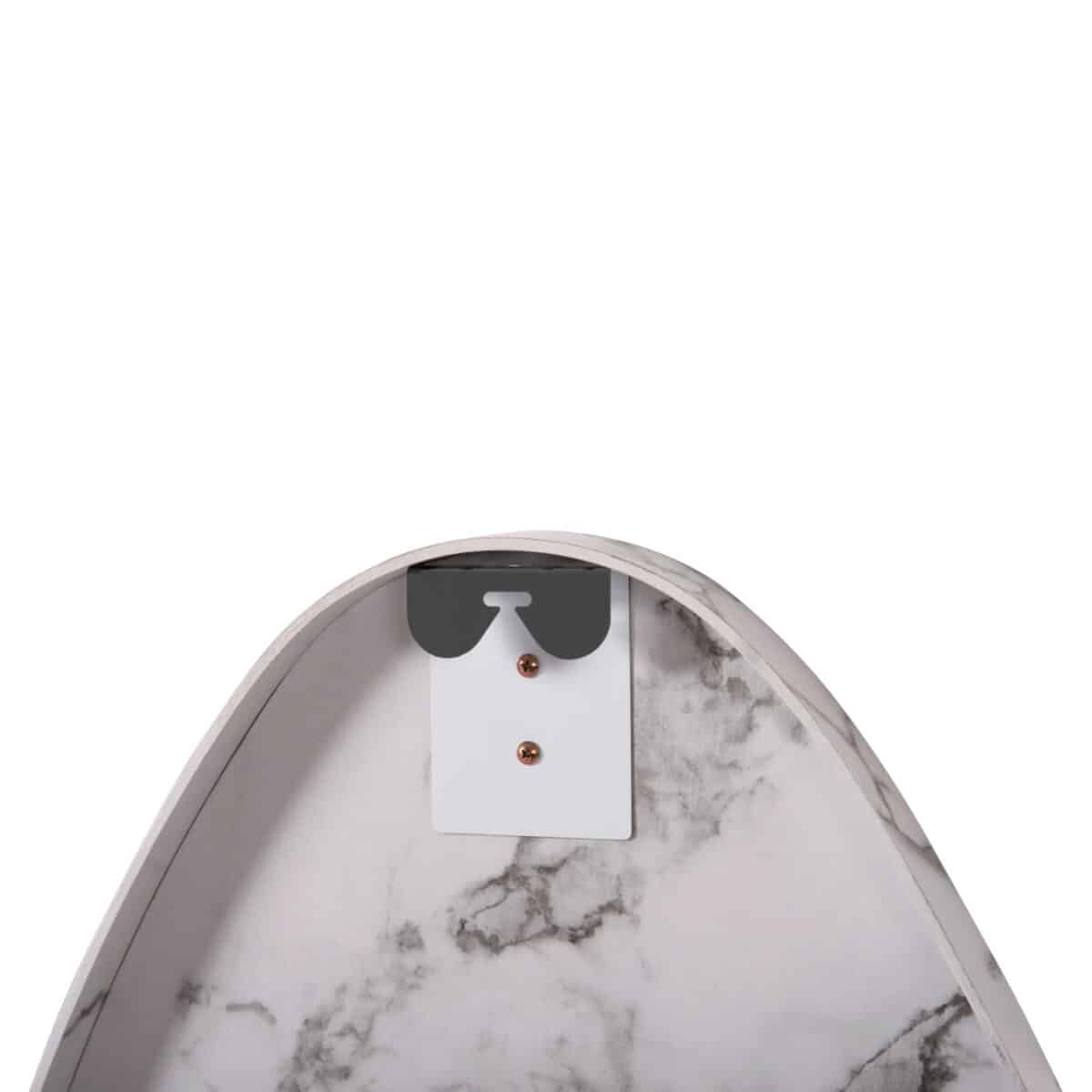 ΚΑΘΡΕΠΤΗΣ ΤΟΙΧΟΥ DROP HM4488.05 ΜΕ ΠΛΑΙΣΙΟ MDF ΣΕ ΧΡΩΜΑΤΙΣΜΟ WHITE MARBLE 50x80Υεκ. - Image 6