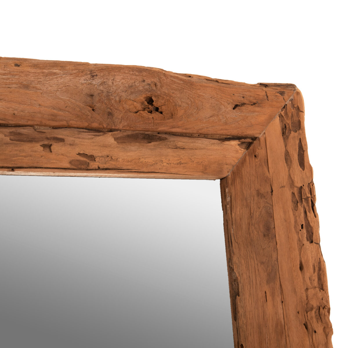 ΚΑΘΡΕΠΤΗΣ ΤΟΙΧΟΥ YORKSHIRE HM7942 ΜΕ ΠΛΑΙΣΙΟ ΑΠΟ ΑΝΑΚΥΚΛΩΜΕΝΟ ΞΥΛΟ ΤΕΑΚ 80x4x180Yεκ. - Image 4