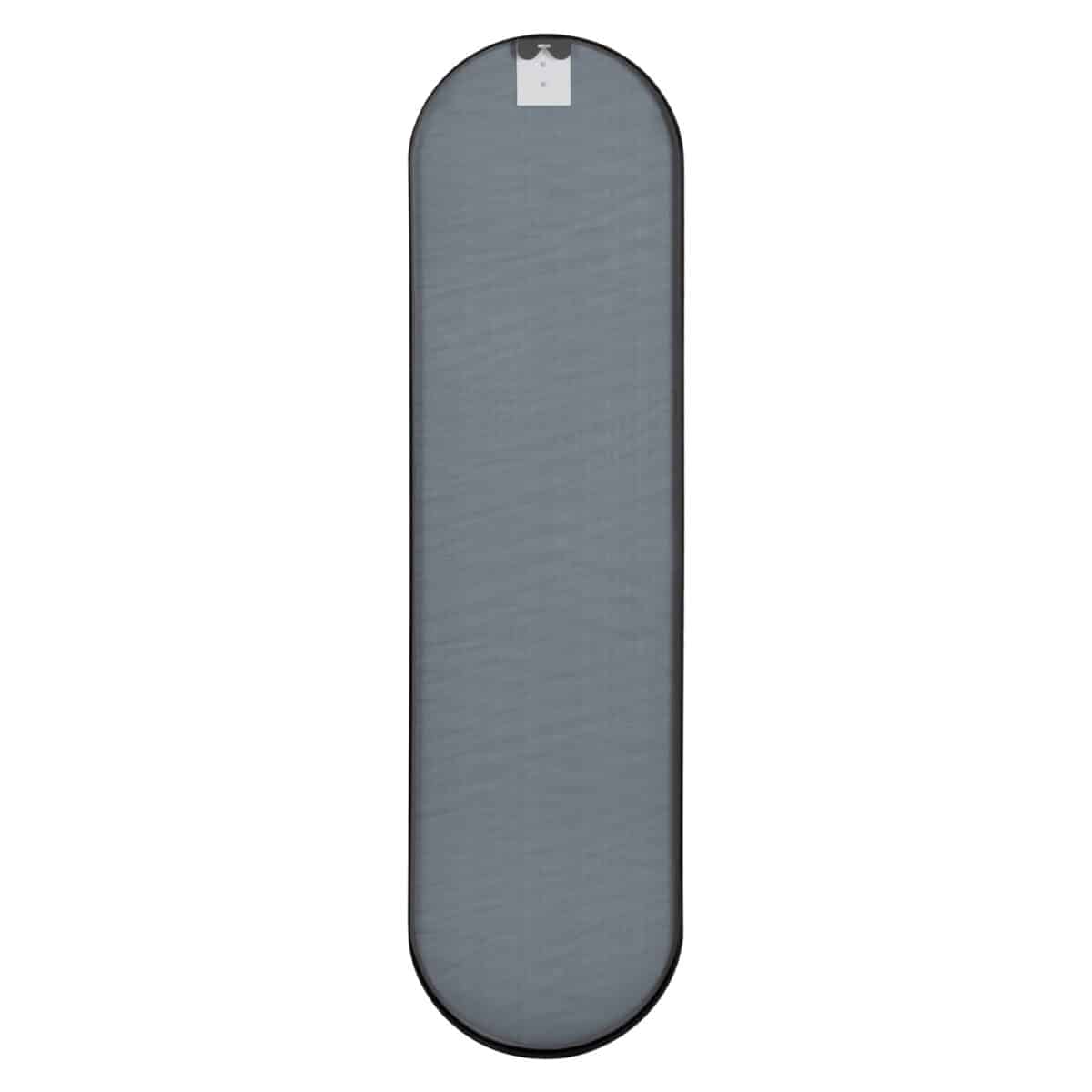 ΚΑΘΡΕΠΤΗΣ ΤΟΙΧΟΥ HM9581.01 ΨΗΛΟΣ ΟΒΑΛ ΣΚΕΛΕΤΟΣ ΑΛΟΥΜΙΝΙΟΥ ΜΑΥΡΟΣ 38,5x4x149Υεκ. - Image 4