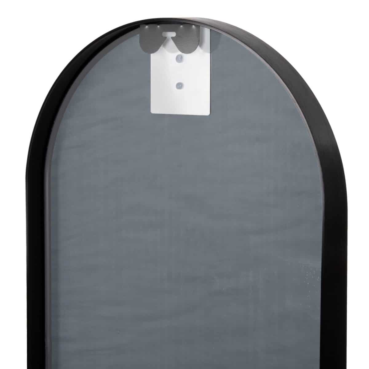 ΚΑΘΡΕΠΤΗΣ ΤΟΙΧΟΥ HM9581.01 ΨΗΛΟΣ ΟΒΑΛ ΣΚΕΛΕΤΟΣ ΑΛΟΥΜΙΝΙΟΥ ΜΑΥΡΟΣ 38,5x4x149Υεκ. - Image 5