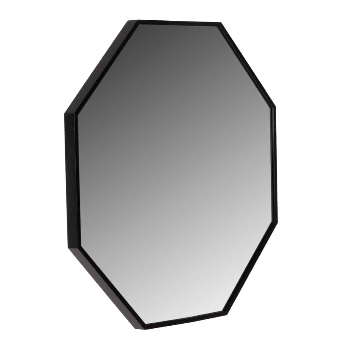 ΚΑΘΡΕΠΤΗΣ ΤΟΙΧΟΥ HM9583.01 ΟΚΤΑΓΩΝΟΣ ΣΚΕΛΕΤΟΣ ΑΛΟΥΜΙΝΙΟΥ ΜΑΥΡΟ 55,5x2,5x55,5Υεκ. - Image 3