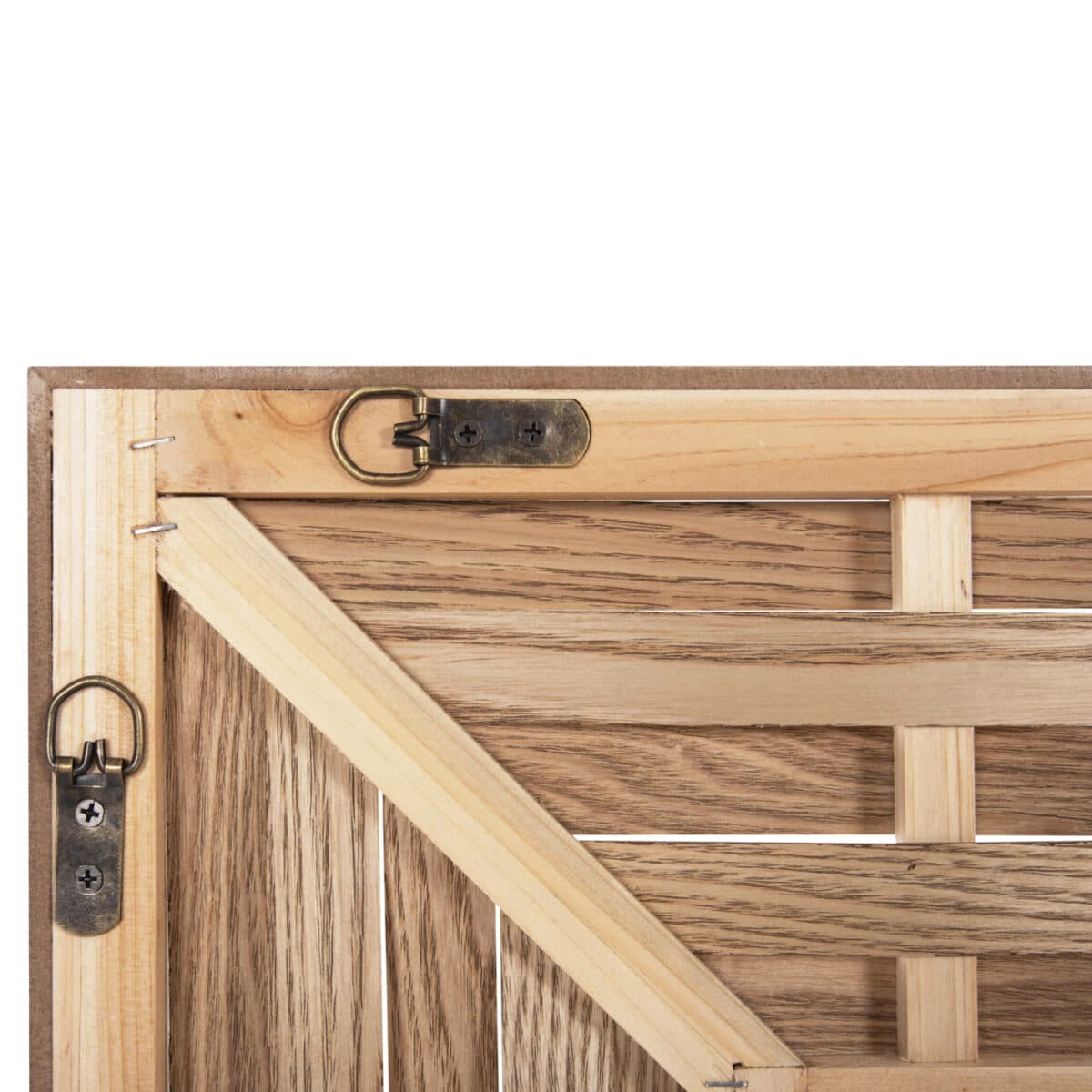 ΚΑΘΡΕΠΤΗΣ ΤΟΙΧΟΥ ΟΡΘΟΓΩΝΙΟΣ HM4225 ΜΠΑΜΠΟΥ ΣΕ ΧΡΩΜΑ ΟΑΚ 120x2,5x80 εκ. - Image 6