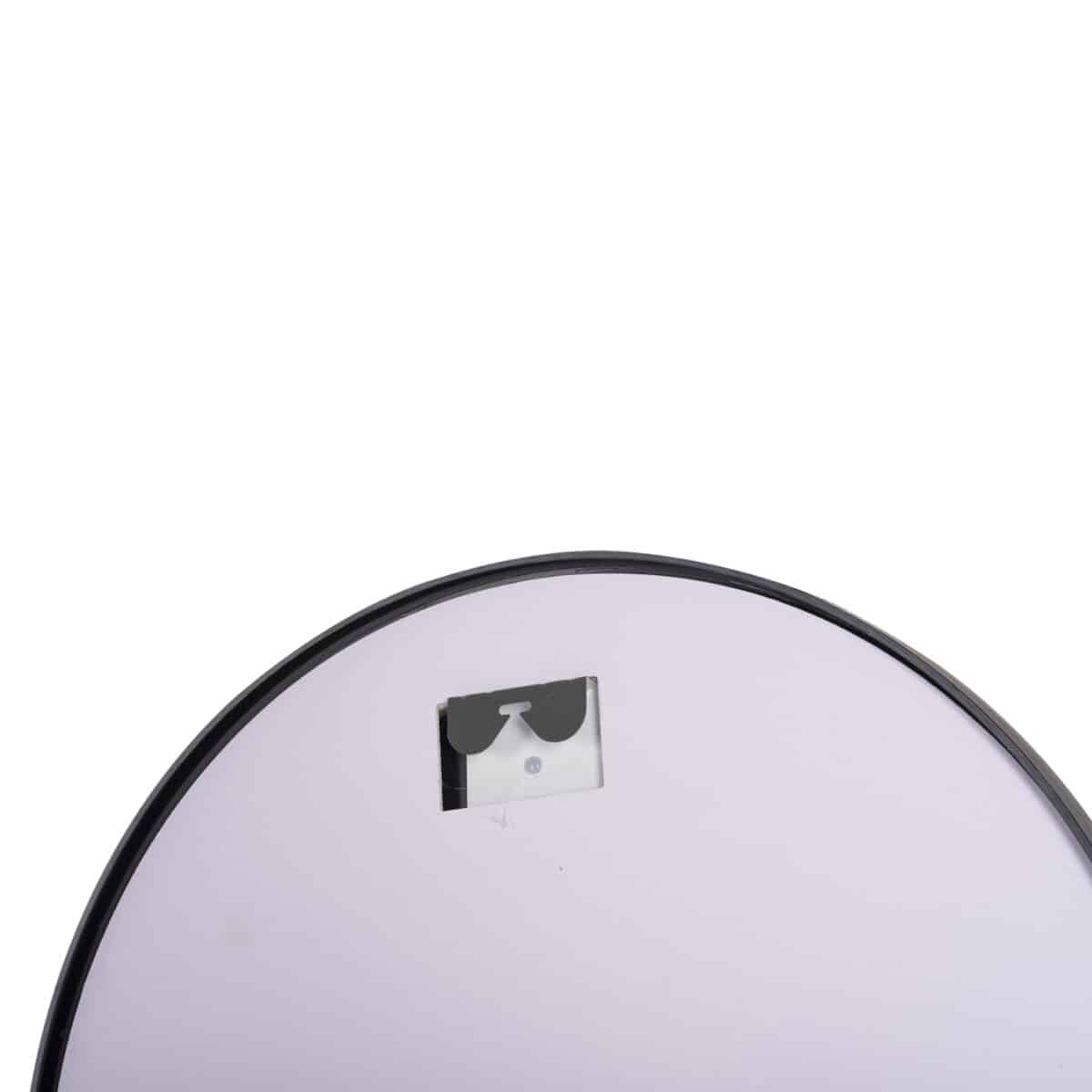 ΚΑΘΡΕΠΤΗΣ ΤΟΙΧΟΥ ΣΤΡΟΓΓΥΛΟΣ HM9579.01 ΑΛΟΥΜΙΝΙΟ ΣΕ ΜΑΥΡΟ-ΦΩΤΙΣΜΟΣ LED Φ60x3εκ. - Image 6