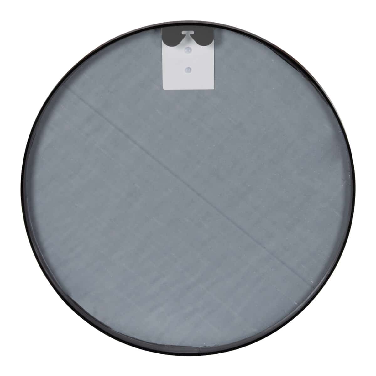 ΚΑΘΡΕΠΤΗΣ ΤΟΙΧΟΥ ΣΤΡΟΓΓΥΛΟΣ HM9582.01 ΣΚΕΛΕΤΟΣ ΑΛΟΥΜΙΝΙΟΥ ΣΕ ΜΑΥΡΟ ΧΡΩΜΑ Φ50x3 εκ. - Image 3