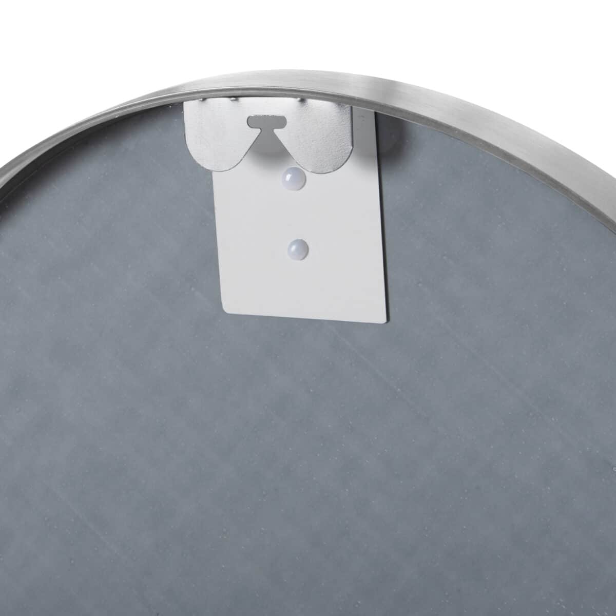 ΚΑΘΡΕΠΤΗΣ ΤΟΙΧΟΥ ΣΤΡΟΓΓΥΛΟΣ HM9582.40 ΣΚΕΛΕΤΟΣ ΑΛΟΥΜΙΝΙΟΥ ΣΕ ΑΣΗΜΙ ΧΡΩΜΑ Φ50x3εκ. - Image 5