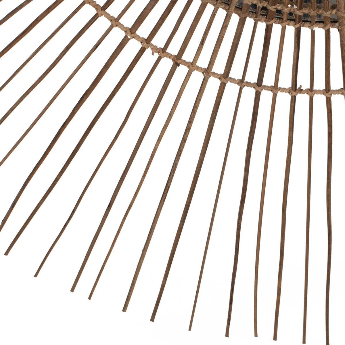 ΚΑΘΡΕΠΤΗΣ ΤΟΙΧΟΥ ΣΤΡΟΓΓΥΛΟΣ ΜΕ STICKS ΚΟΚΟΦΟΙΝΙΚΑ ΣΕ ΦΥΣΙΚΟ 120x4x120Yεκ.HM7732 - Image 6