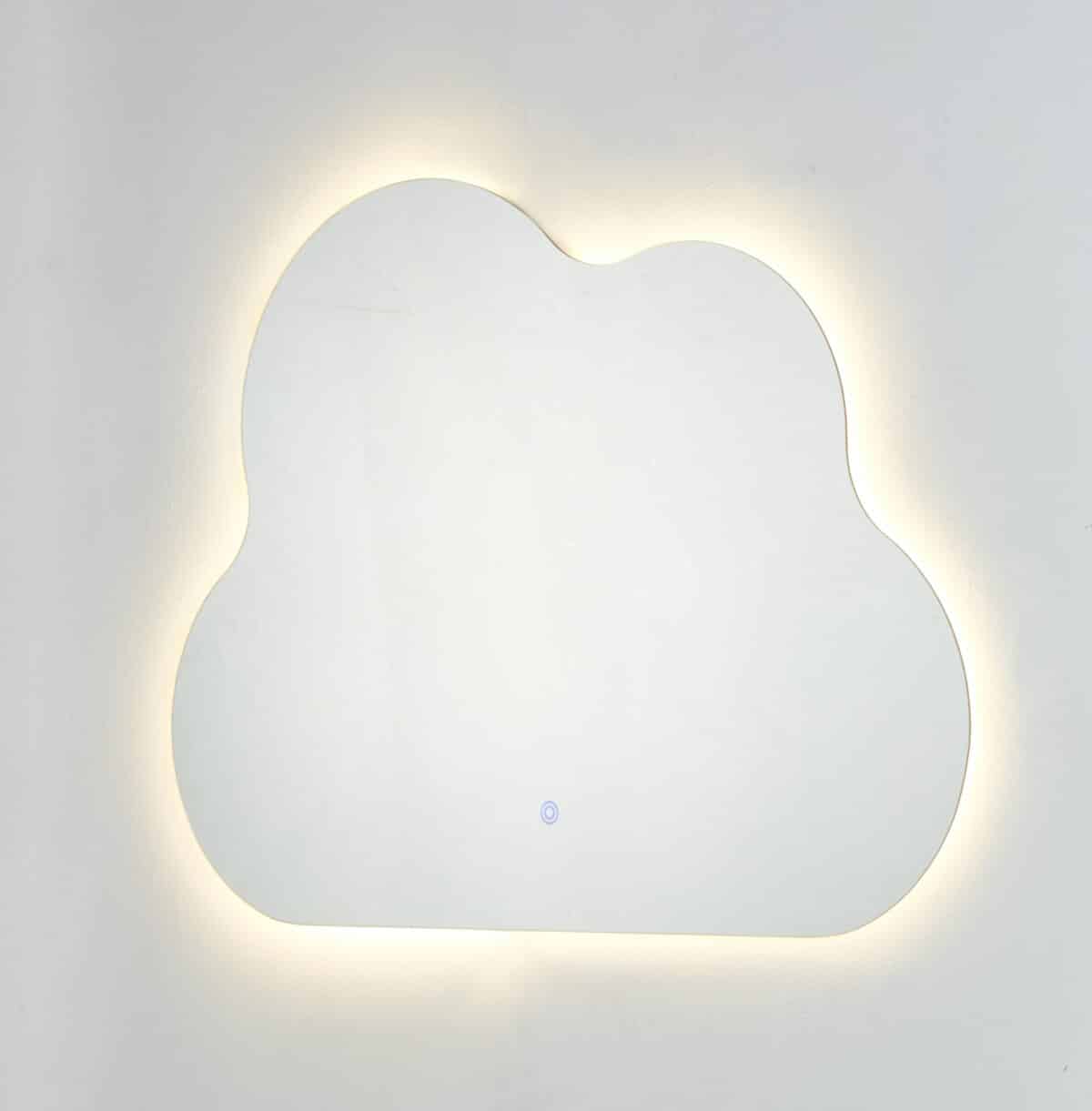 kathreptis-toixoy-fb94490-choris-plaisio ΚΑΘΡΕΠΤΗΣ TOIXOY ΣΕΙΡΑ TORCH HM4490 ΧΩΡΙΣ ΠΛΑΙΣΙΟ-LED ΟΠΙΣΘΙΟΣ ΦΩΤΙΣΜΟΣ 88x68Υεκ. - Image 1