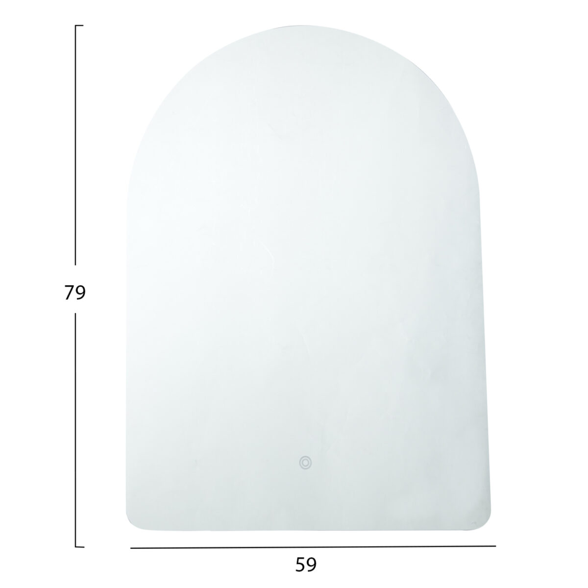 ΚΑΘΡΕΠΤΗΣ TOIXOY ΣΕΙΡΑ TORCH HM4497 ΧΩΡΙΣ ΠΛΑΙΣΙΟ-LED ΟΠΙΣΘΙΟΣ ΦΩΤΙΣΜΟΣ 59x79Υεκ. - Image 2