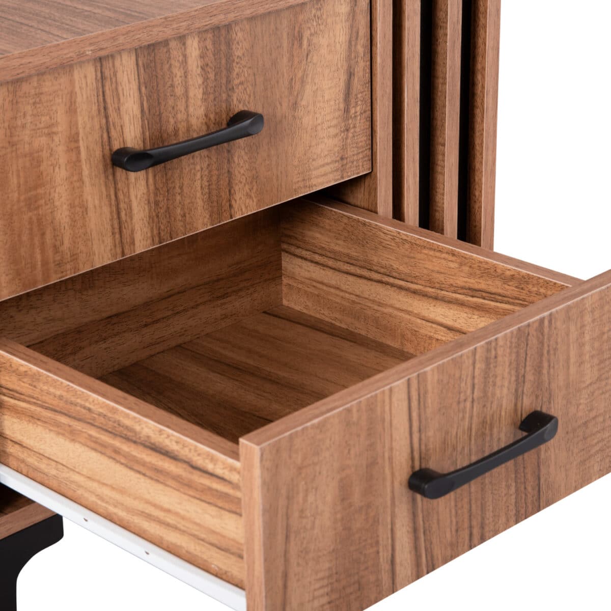 ΚΟΜΟΔΙΝΟ ΣΕΙΡΑ HARRY HM2487.01 ΜΕΛΑΜΙΝΗ ΦΥΣΙΚΟ ΞΥΛΟΥ-ΜΑΥΡΟ 55x43x48Υεκ. - Image 6