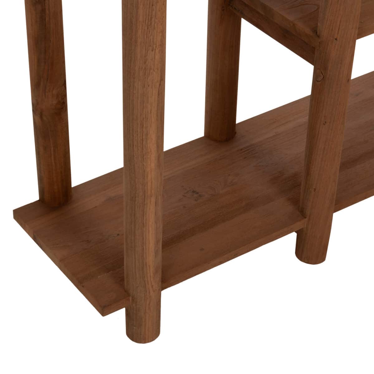 ΚΟΝΣΟΛΑ KUTAI HM9638 ΑΝΑΚΥΚΛΩΜΕΝΟ ΞΥΛΟ ΤΕΑΚ ΣΕ ΦΥΣΙΚΟ RUSTIC 120x35x80Yεκ. - Image 7