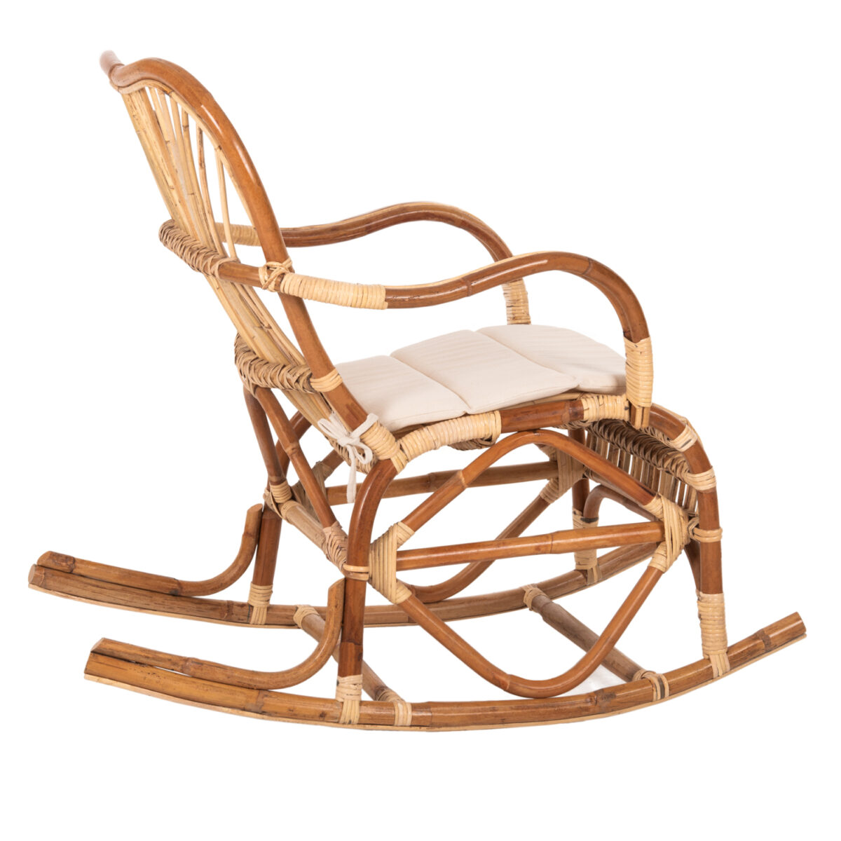 ΚΟΥΝΙΣΤΗ ΠΟΛΥΘΡΟΝΑ ΜΕ ΜΑΞΙΛΑΡΙ SANTA FE RATTAN HM9343 60x103x90Υ εκ. - Image 5