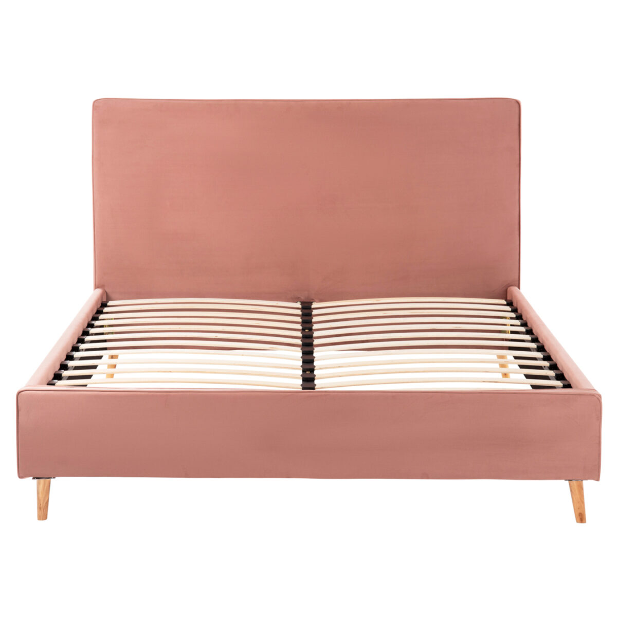 ΚΡΕΒΑΤΙ INDRA ΑΠΟ ΒΕΛΟΥΔΟ ΣΑΠΙΟ ΜΗΛΟ HM662.12 ΓΙΑ ΣΤΡΩΜΑ 160x200 EK. - Image 4