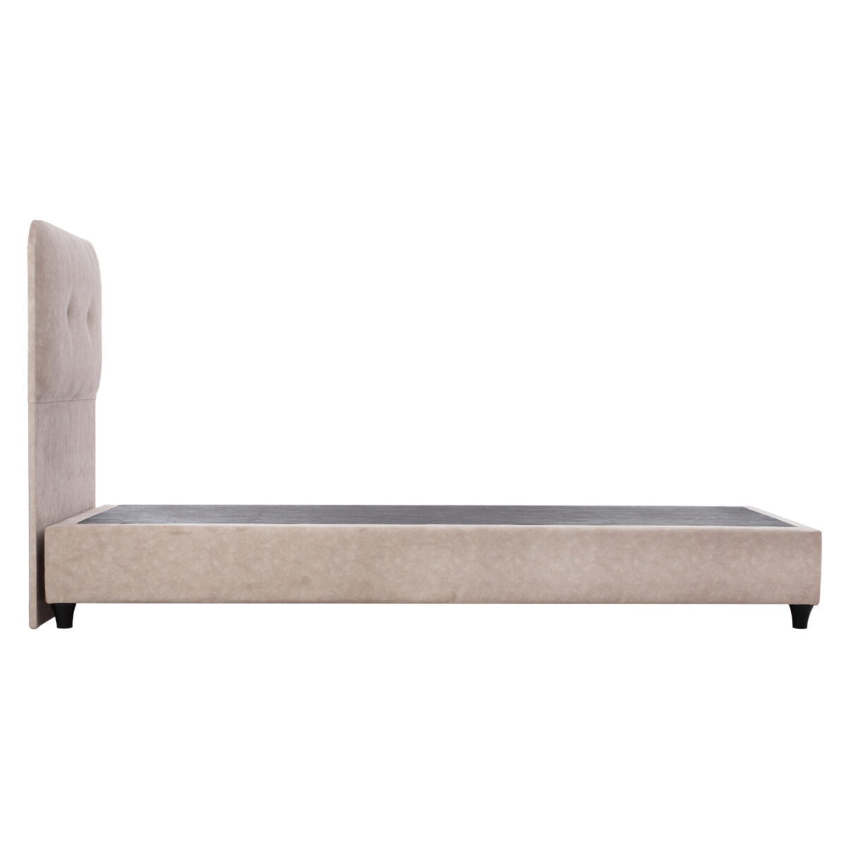 ΚΡΕΒΑΤΙ DOLORES ΜΠΕΖ ΥΦΑΣΜΑ HM649.22 ΓΙΑ ΣΤΡΩΜΑ 90x200 εκ. - Image 5