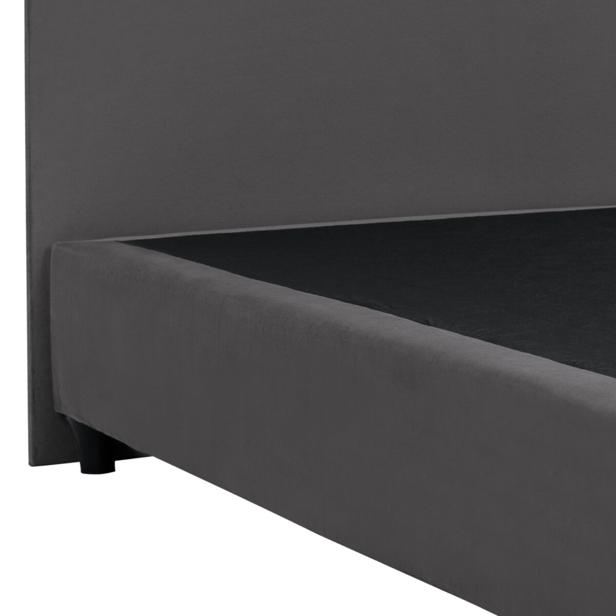 ΚΡΕΒΑΤΙ HM648.10 DOLORES, ΓΚΡΙ ΒΕΛΟΥΔΟ, 120x200 εκ - Image 5