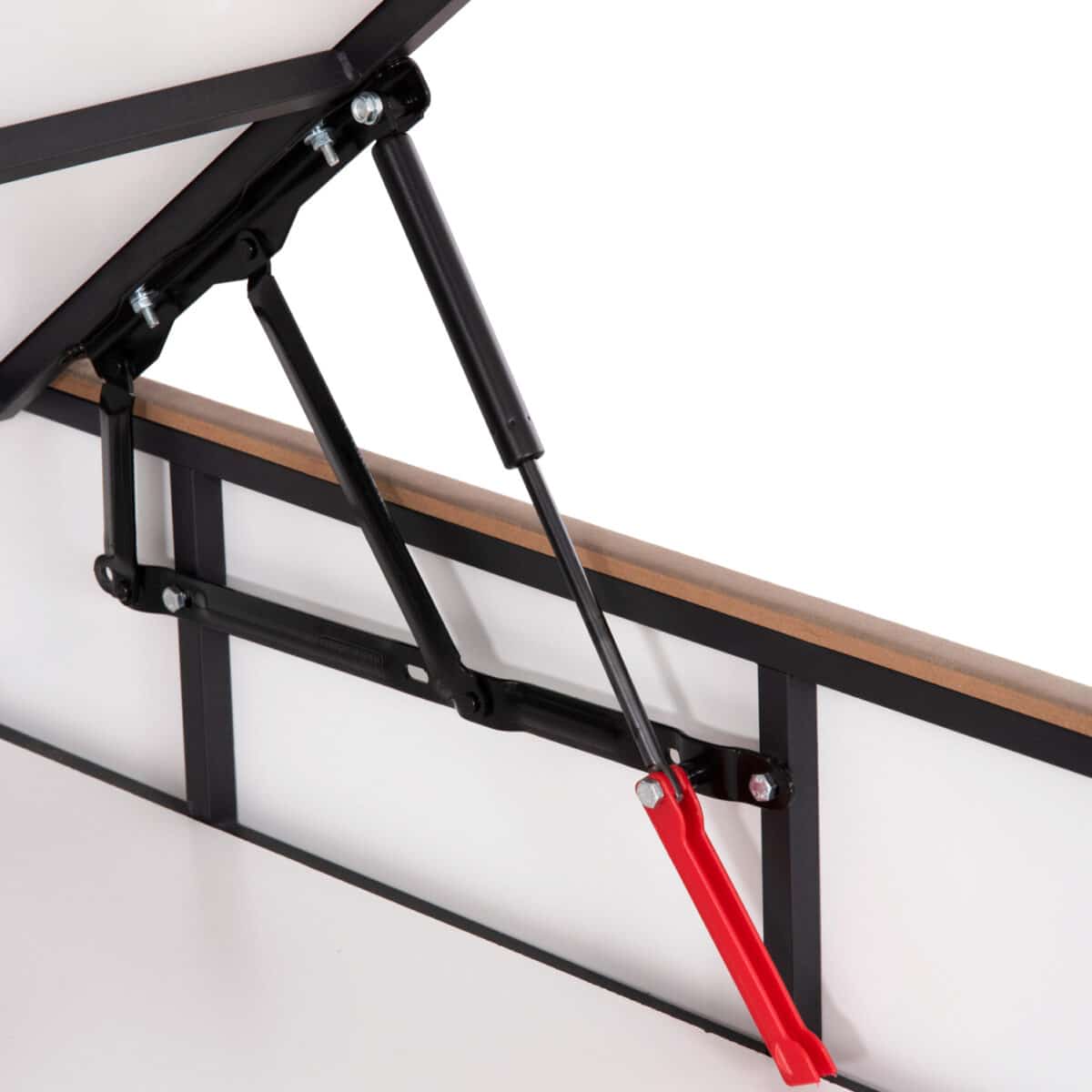 ΚΡEΒΑΤΙ ΜΕ ΑΠΟΘΗΚΕΥΤΙΚΟ ΧΩΡΟ DREAMLET HM716 ΜΠΕΖ ΒΕΛΟΥΔΟ- ΓΙΑ ΣΤΡΩΜΑ 160x200εκ. - Image 7