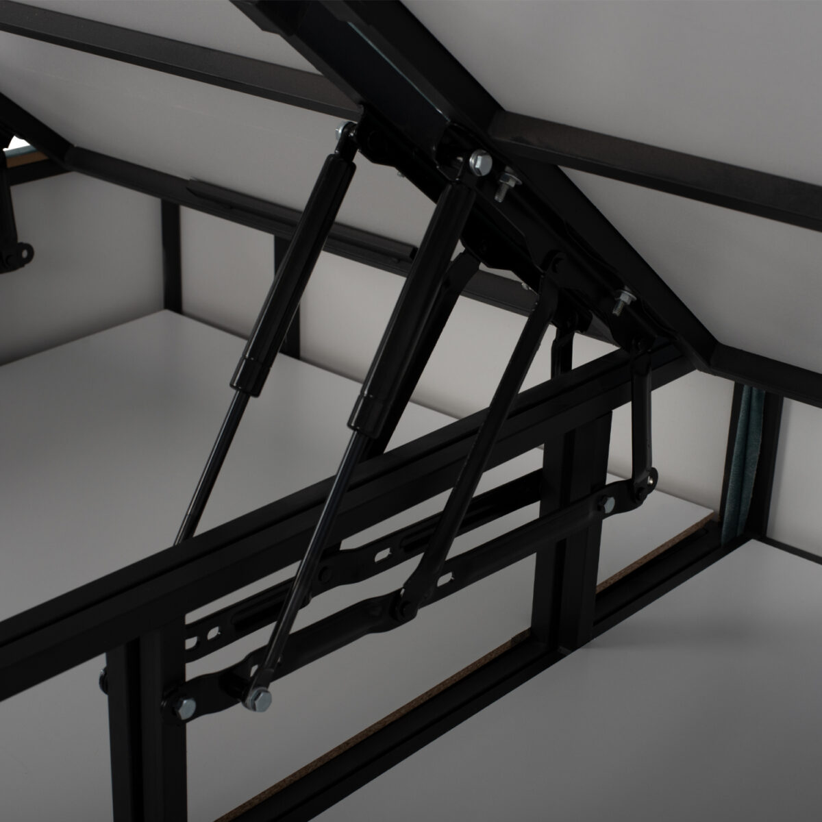 ΚΡΕΒΑΤΙ MILO ΜΕ ΑΠΟΘΗΚΕΥΤΙΚΟ ΠΡΑΣΙΝΟ ΥΦΑΣΜΑ τύπου NUBUCK HM622.07 ΓΙΑ ΣΤΡΩΜΑ 160x200 εκ. - Image 9