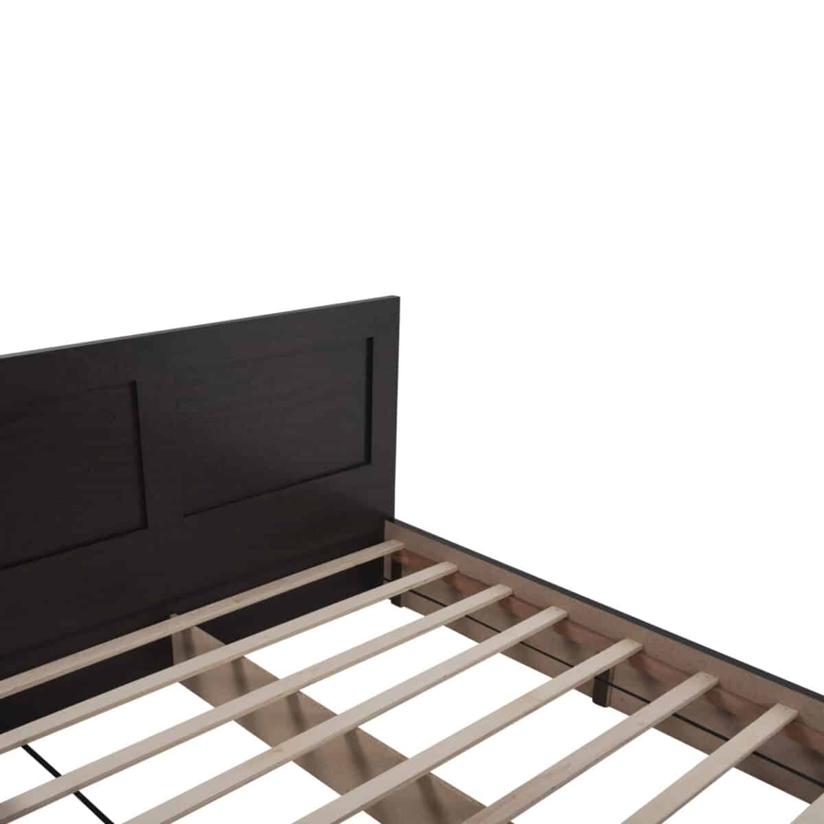 ΚΡΕΒΑΤΙ ΜΕΛΑΜΙΝΗΣ CAPRI HM312.11 ΜΕ 2 ΣΥΡΤΑΡΙΑ ΒΕΓΓΕ ΓΙΑ ΣΤΡΩΜΑ 150x200εκ. - Image 7