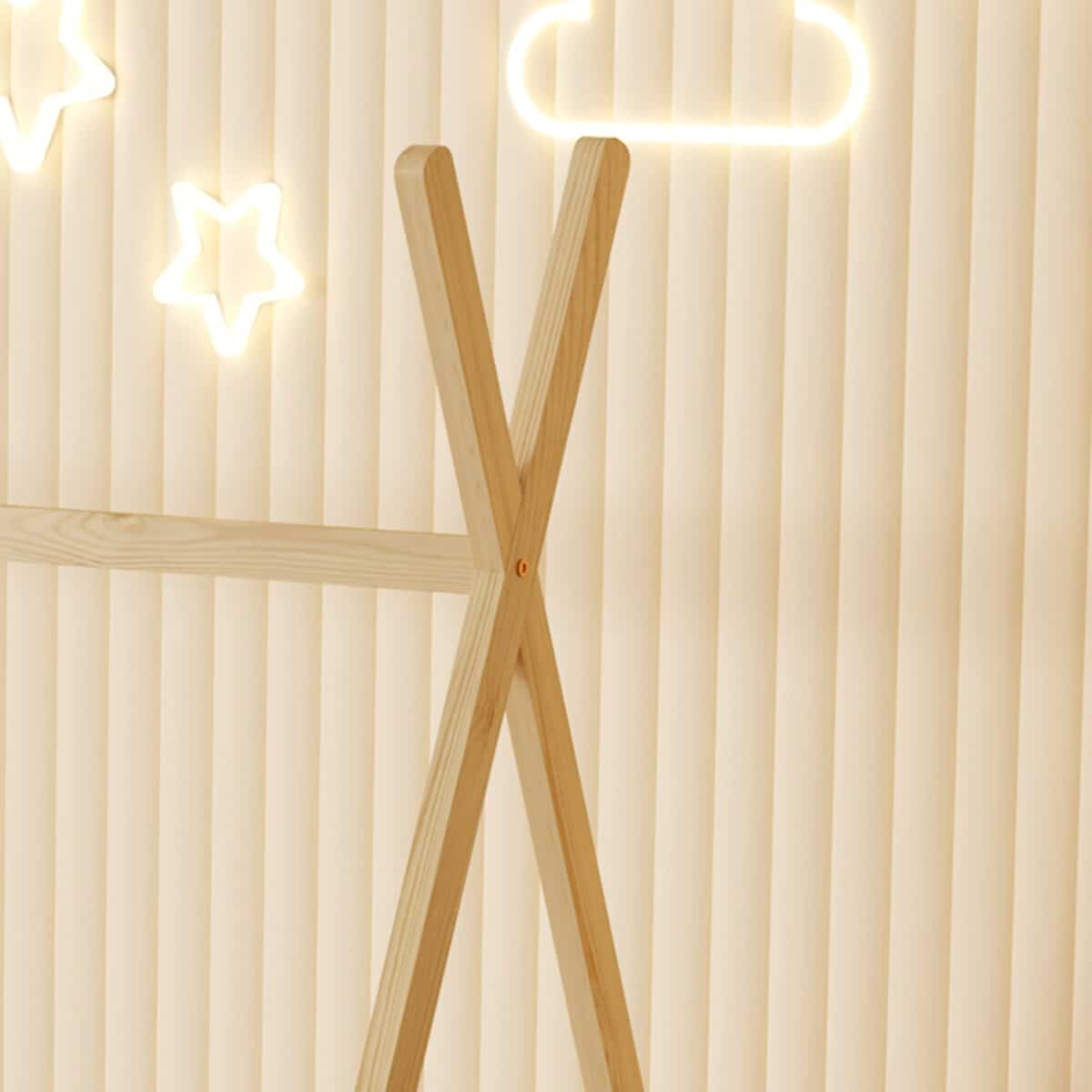 ΚΡΕΒΑΤΙ ΠΑΙΔΙΚΟ MUNK HM681.01 τ.MONTESSORI ΜΑΣΙΦ ΞΥΛΟ ΠΕΥΚΟΥ ΦΥΣΙΚΟ- 190x90εκ - Image 7