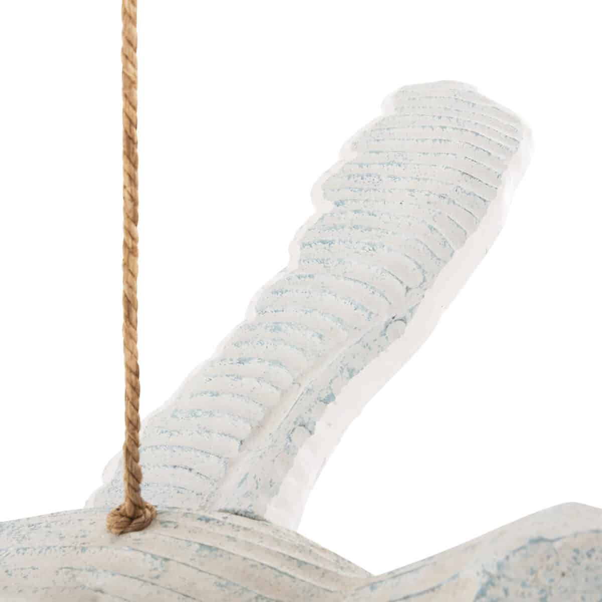 ΚΡΕΜΑΣΤΟ ΔΙAΚΟΣΜΗΤΙΚΟ ΜΕΓΑΛΟΣ ΓΛΑΡΟΣ HM4302 ΞΥΛΟ ΑΛΜΠΑΣΙΑΣ BLUEWASH 93x62x12-100Υ εκ. - Image 6