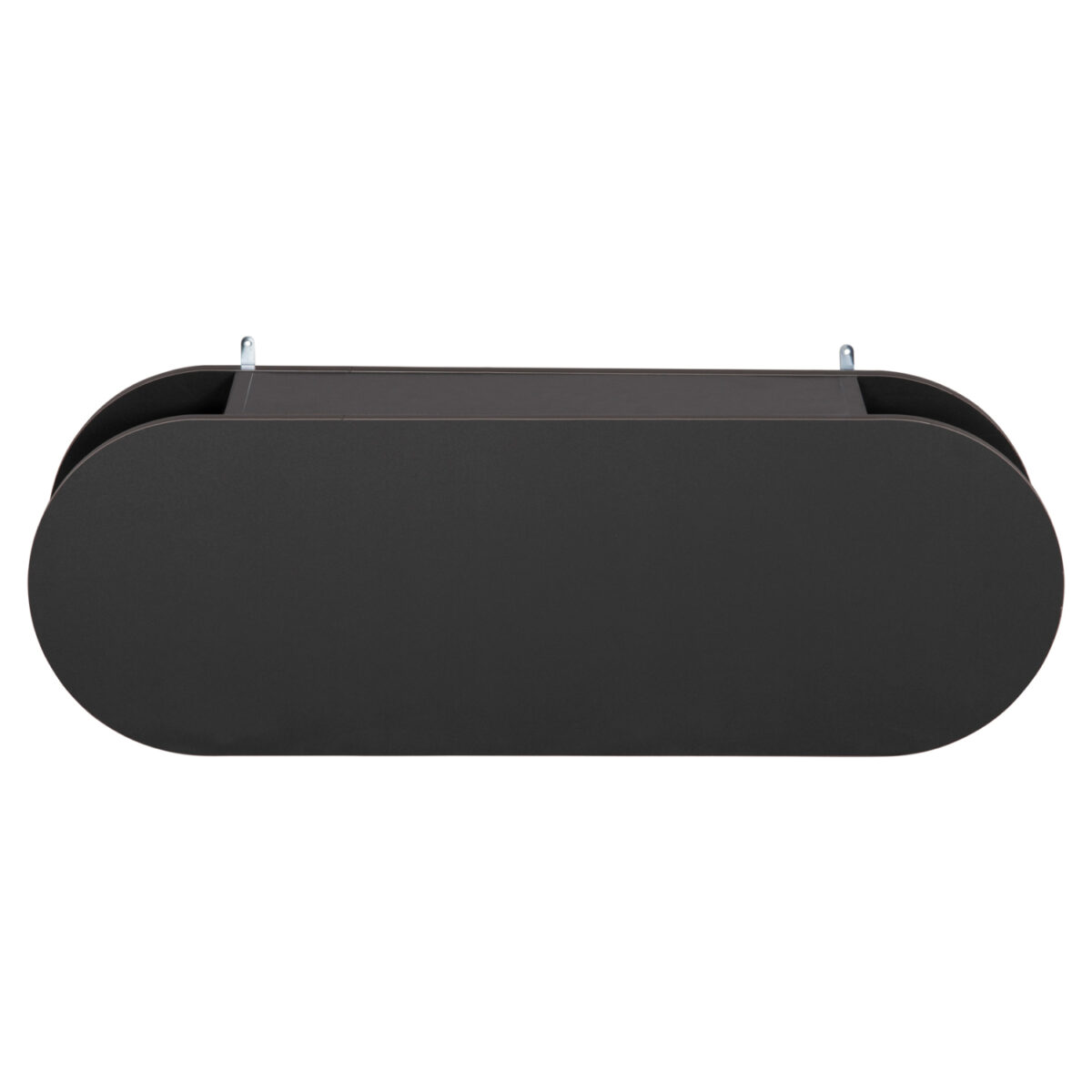 ΚΡΕΜΑΣΤΡΑ ΕΙΣΟΔΟΥ & ΚΛΕΙΣΤΟ ΡΑΦΙ STOR HM18078.03 ΜΕΛΑΜΙΝΗ ΣΚΟΥΡΟ ΓΚΡΙ 84x15.5x28.5Υεκ - Image 3