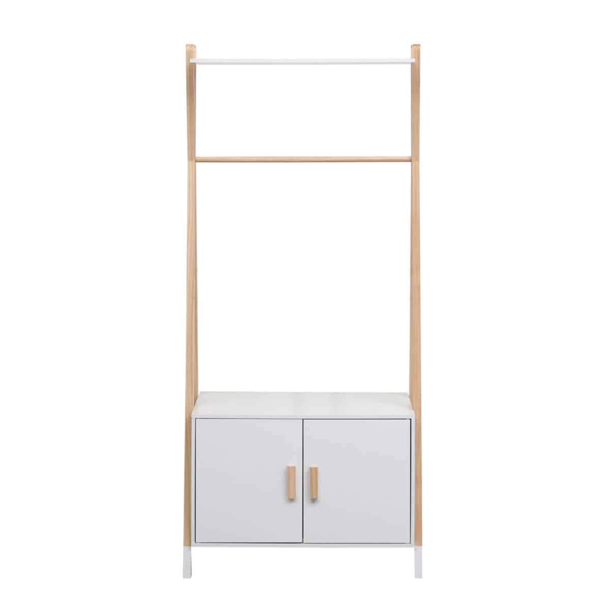 ΚΡΕΜΑΣΤΡΑ ΠΑΙΔΙΚH ΜΕ ΝΤΟΥΛΑΠΙ PASCHAL HM2495.03 ΜΕΛΑΜΙΝΗ-ΞΥΛΟ ΠΕΥΚΟΥ 76x44x170Υεκ - Image 4