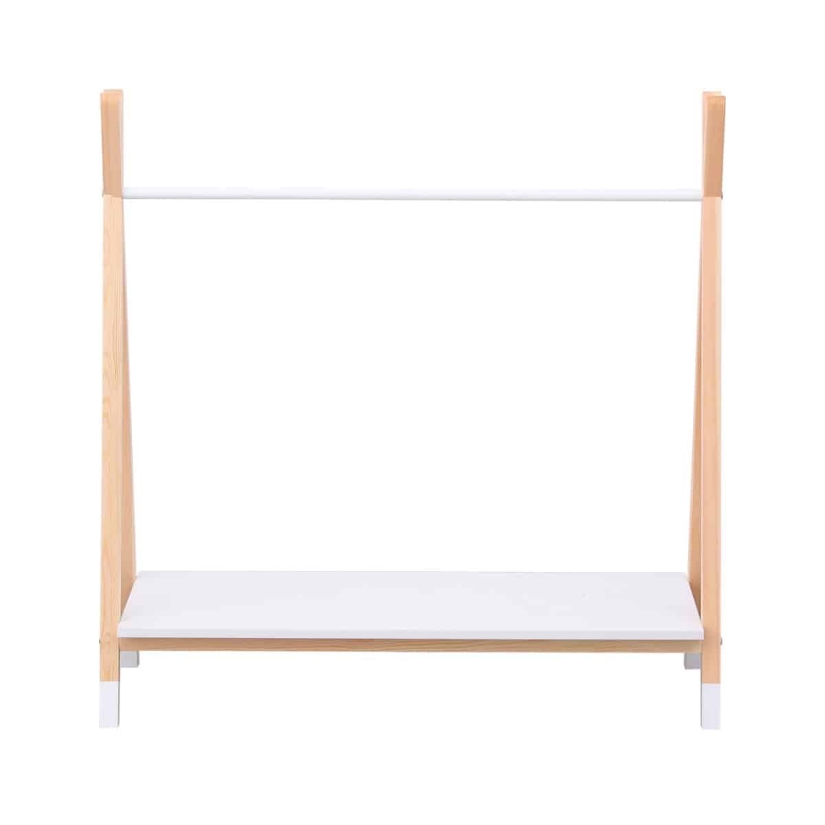 ΚΡΕΜΑΣΤΡΑ ΠΑΙΔΙΚH ΜΕ ΡΑΦΙ PASCHAL HM2490.03 ΜΕΛΑΜΙΝΗ-ΞΥΛΟ ΠΕΥΚΟΥ 100x40x100Υεκ - Image 4