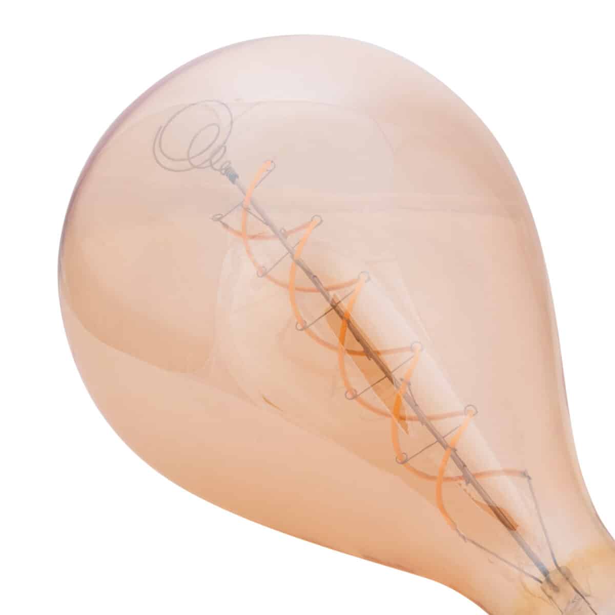 ΛΑΜΠΤΗΡΑΣ LED FILAMENT 8W E27 3000K TEA COLOR DIMMABLE HM4052.02 - Image 4