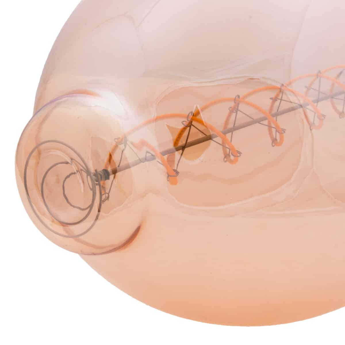 ΛΑΜΠΤΗΡΑΣ LED FILAMENT 8W E27 3000K TEA COLOR DIMMABLE HM4051.02 - Image 4