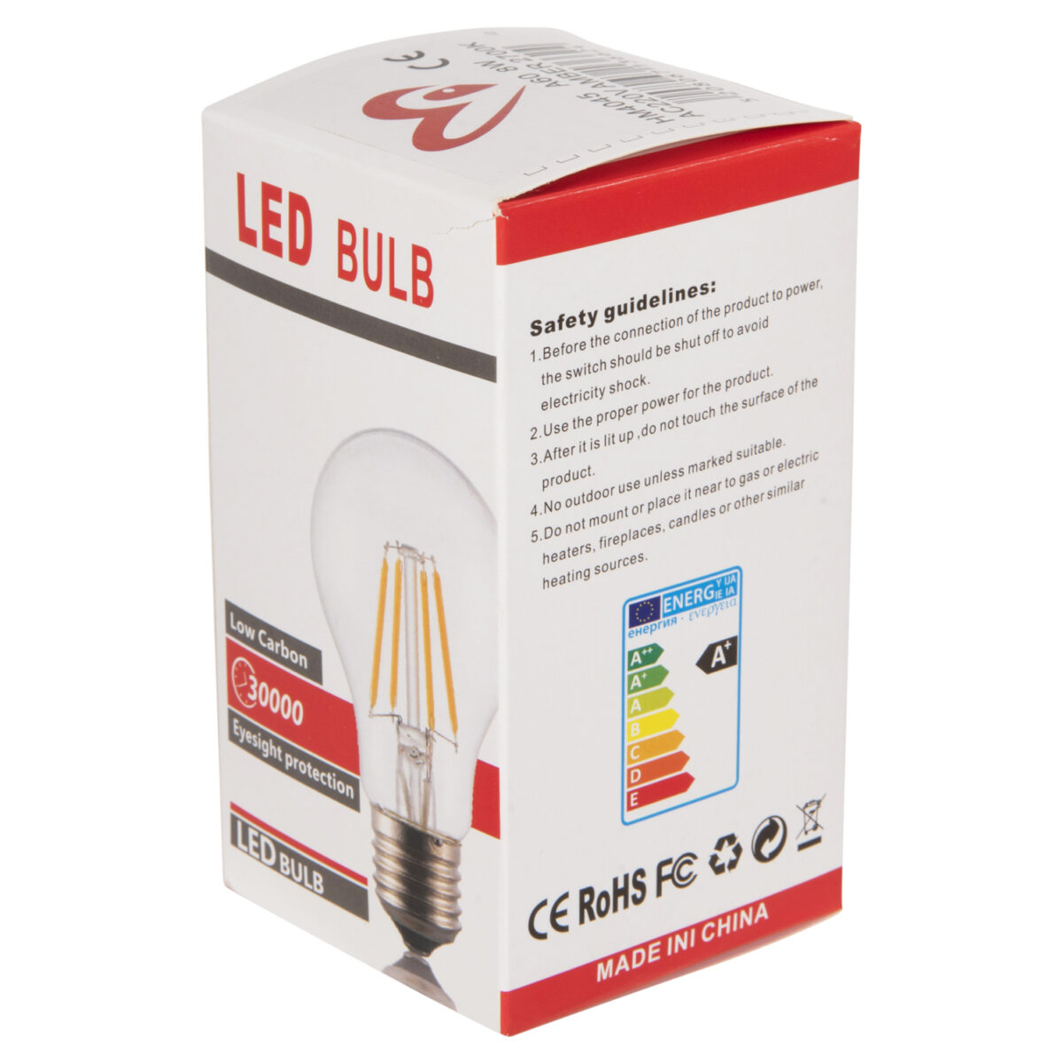 ΛΑΜΠΤΗΡΑΣ HM4045 LED FILAMENT 8W E27 3000K GOLD DIMMABLE - Image 5