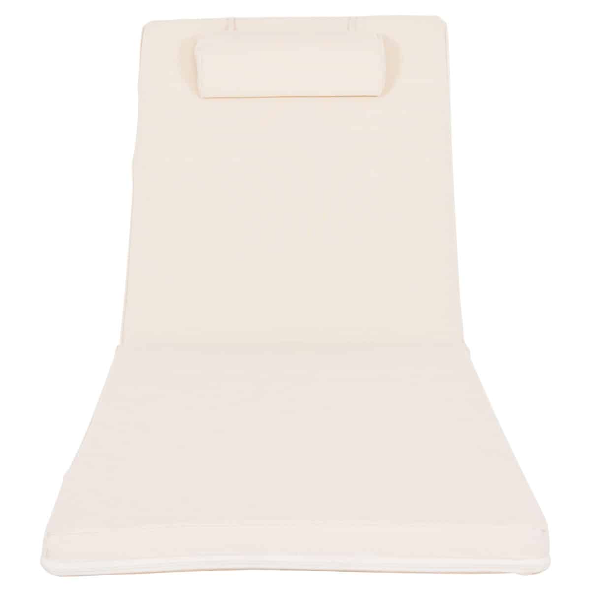 ΜΑΞΙΛΑΡΙ ΞΑΠΛΩΣΤΡΑΣ TEXTILENE SIFNOS ΜΠΕΖ HM11234.61T 190(114-76)x58x6,5Yεκ. - Image 5