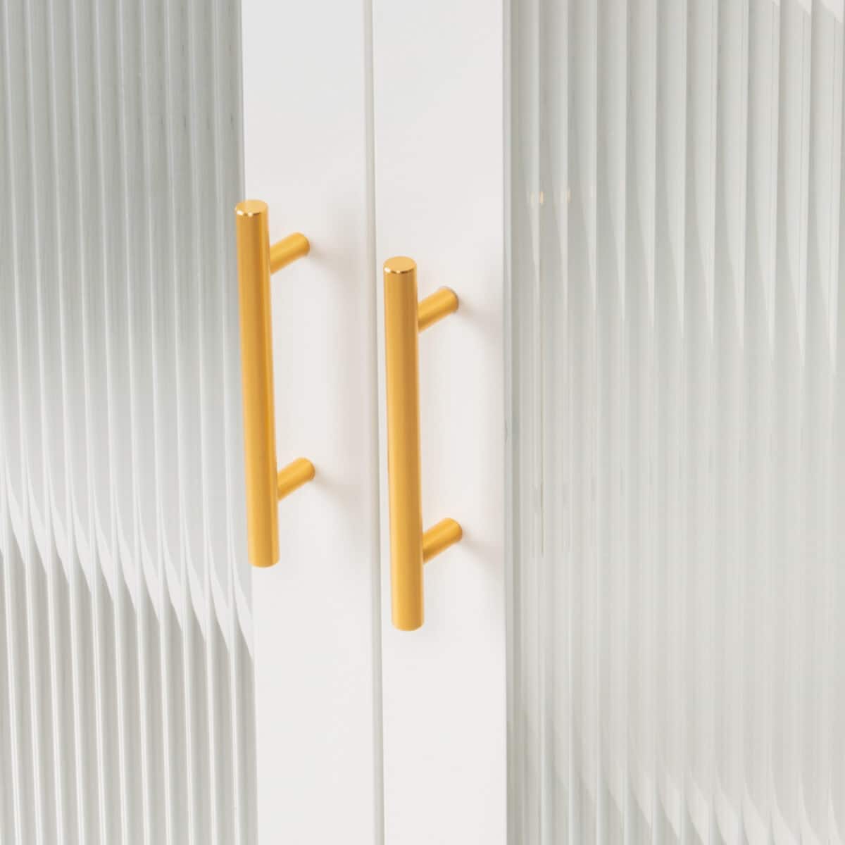 ΜΕΤΑΛΛΙΚΟ ΝΤΟΥΛΑΠΙ ΒΙΤΡΙΝΑ CARIL HM9571.02 ΛΕΥΚΟ 80x37-40x102Yεκ. - Image 7