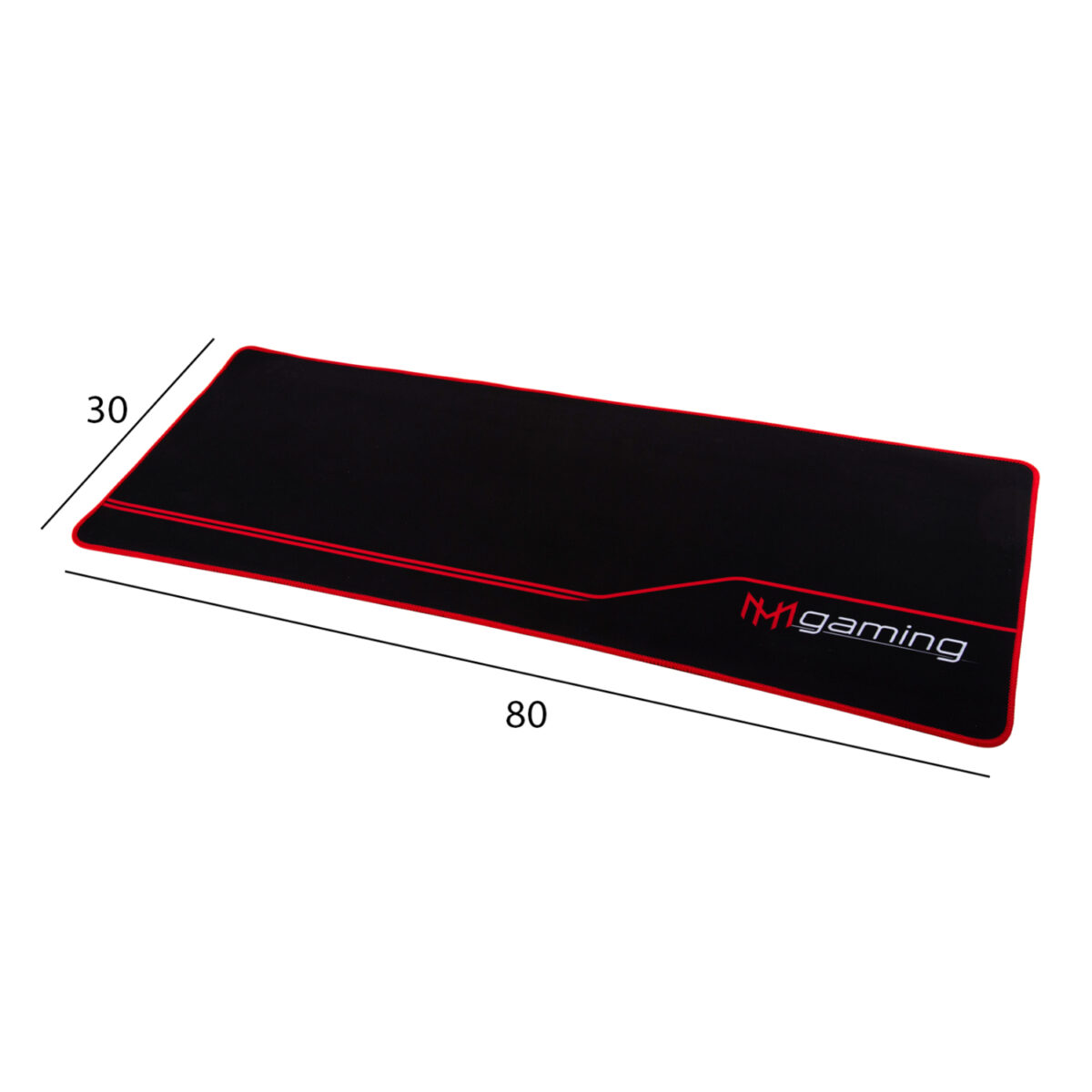 MOUSEPAD ΓΙΑ ΓΡΑΦΕΙΑ GAMING HM8785 ΥΦΑΣΜΑ ΣΕ ΜΑΥΡΟ ΧΡΩΜΑ - Image 2