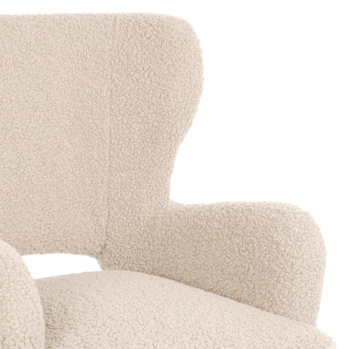 mperzera-polythrona-ekroy-mpoykle-fb9839-6 ΜΠΕΡΖΕΡΑ ΠΟΛΥΘΡΟΝΑ MYLIE ΜΠΟΥΚΛΕ ΥΦΑΣΜΑ ΕΚΡΟΥ HM8394.20 66x76x90Υ εκ. - Image 7